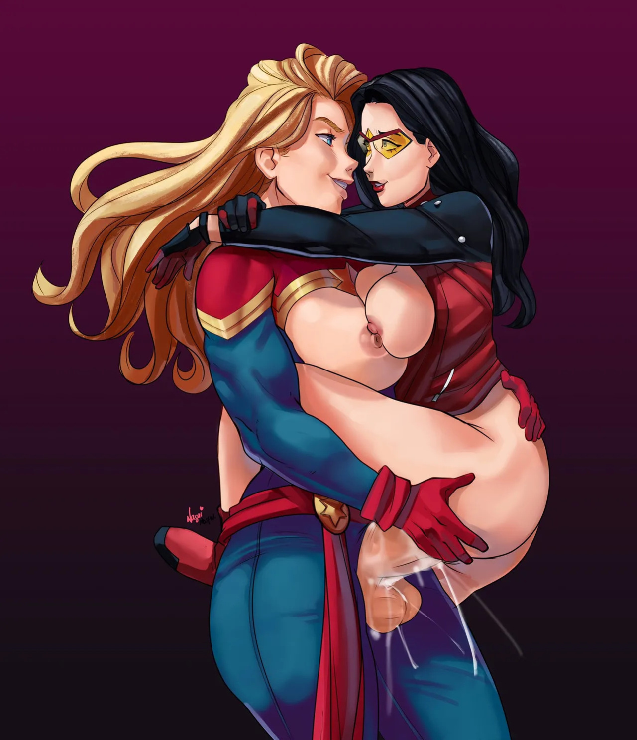 [NagaiNosfw] Marvel & DC Superheroines