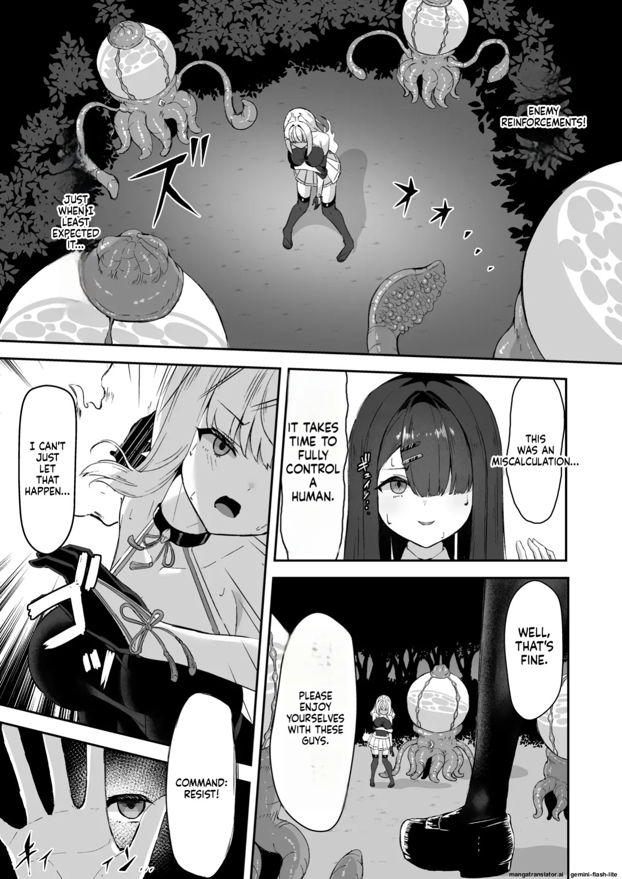 [Tamazushi (Shiratama)] Joukyuu Jutsushi ga Kouhai ni Shokushu de Yabukasaseru Hanashi - A STORY ABOUT A SENIOR MAGICIAN BEING DEFEATED BY A JUNIOR WITH TENTACLES [English] [SCANMTL] [Digital]