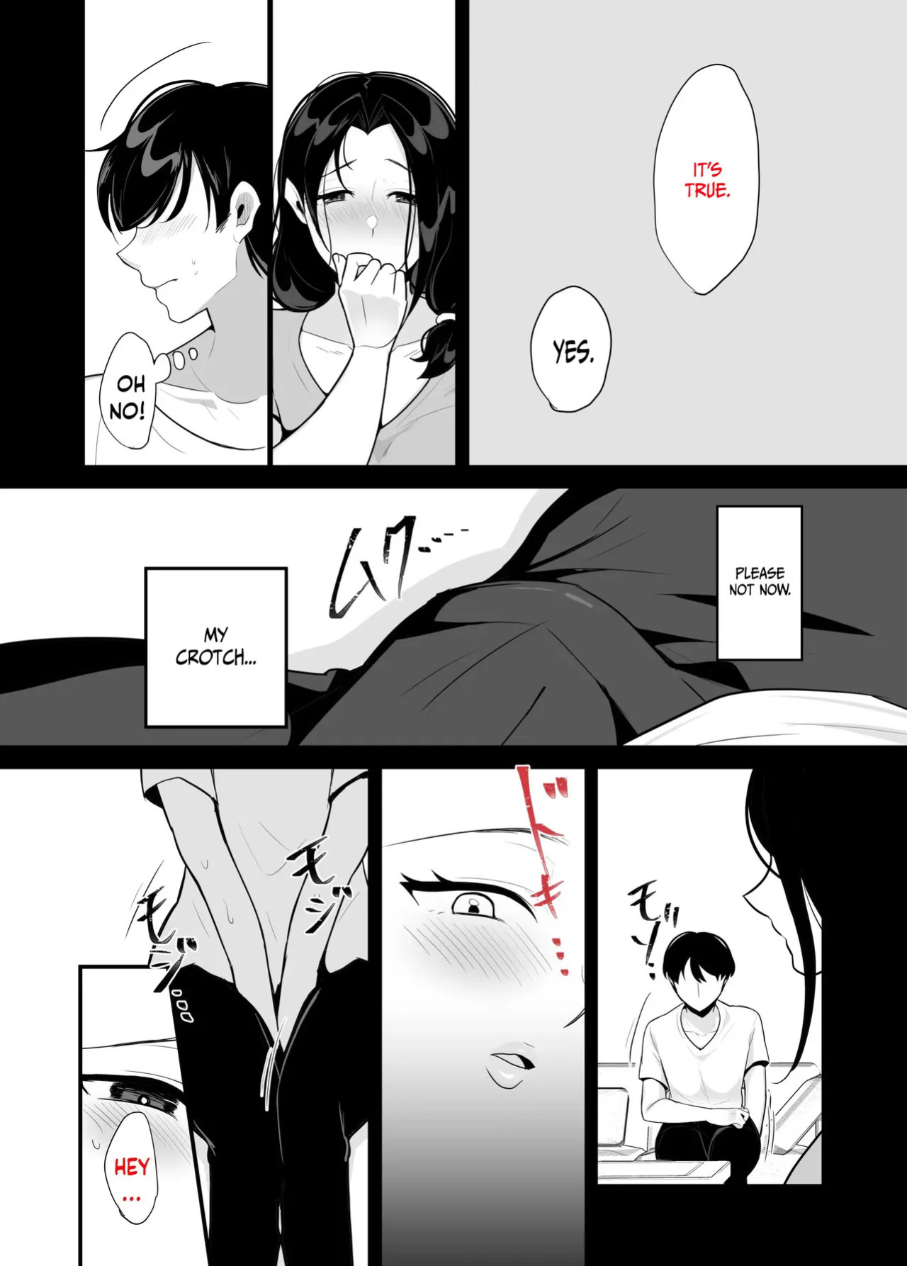 [Botamochi] Kanojo no Haha ni Taberareru ~ Yuuwaku sarete Naisho no Furin Kankei | My girlfriend's mother devours me ~ Seduced into having a secret relationship. [English]
