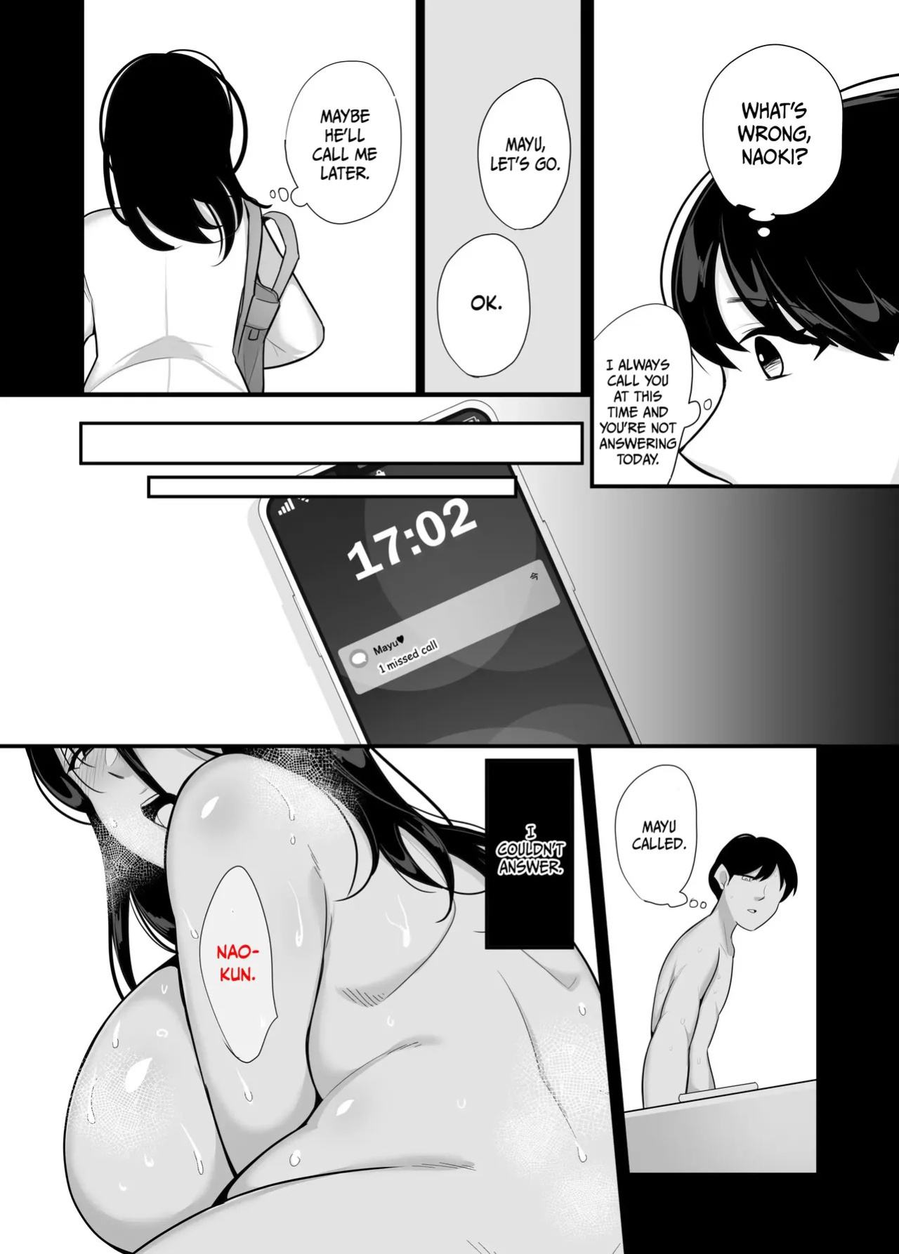 [Botamochi] Kanojo no Haha ni Taberareru ~ Yuuwaku sarete Naisho no Furin Kankei | My girlfriend's mother devours me ~ Seduced into having a secret relationship. [English]