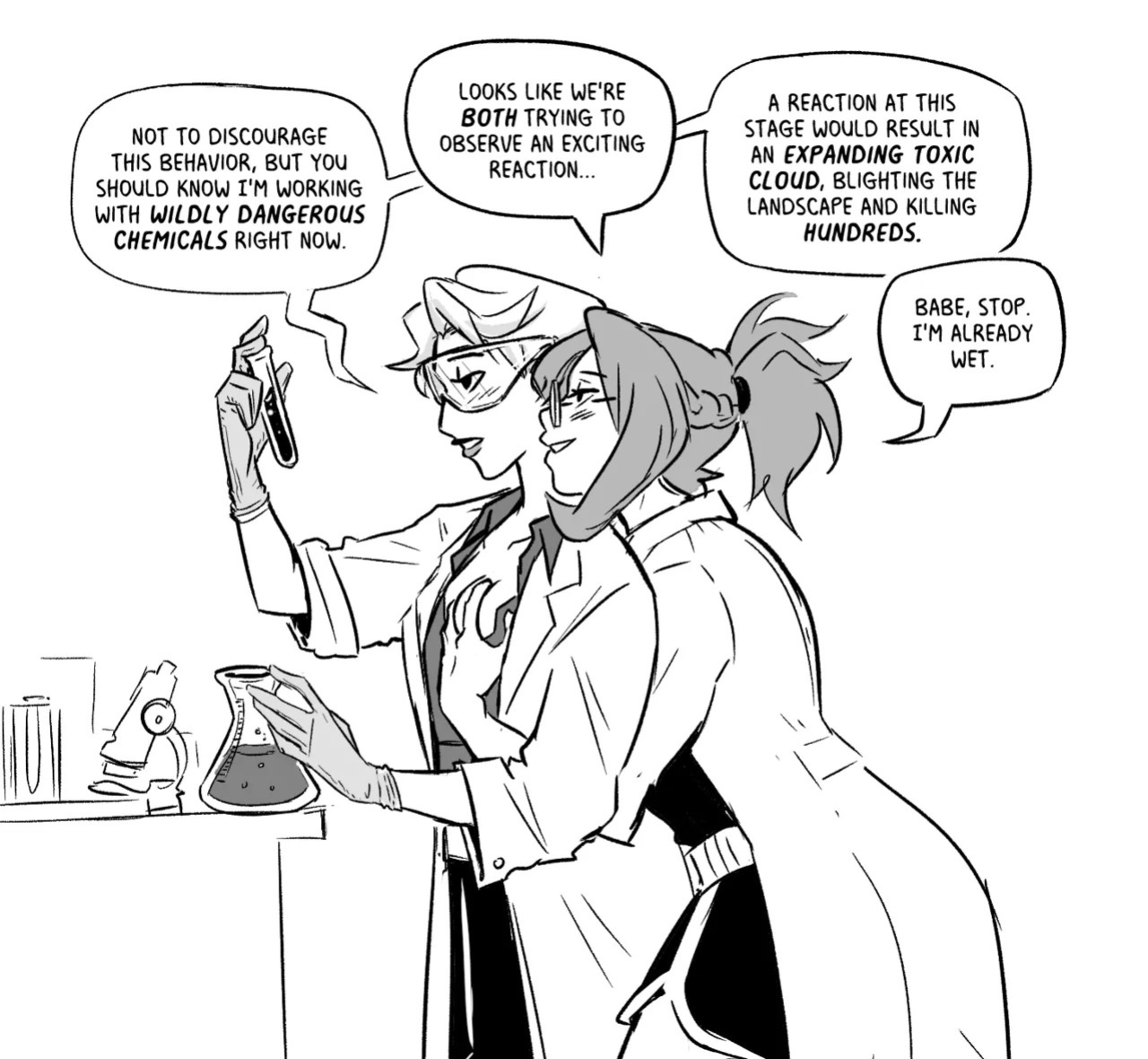 [Spicymancer] Xenobiology Research Lab: Cassandra & Solomon (OCs)