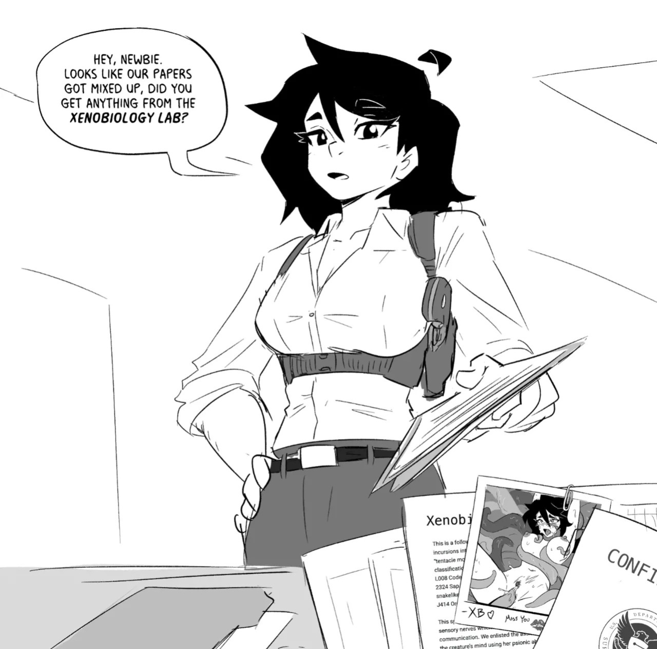 [Spicymancer] Xenobiology Research Lab: Cassandra & Solomon (OCs)