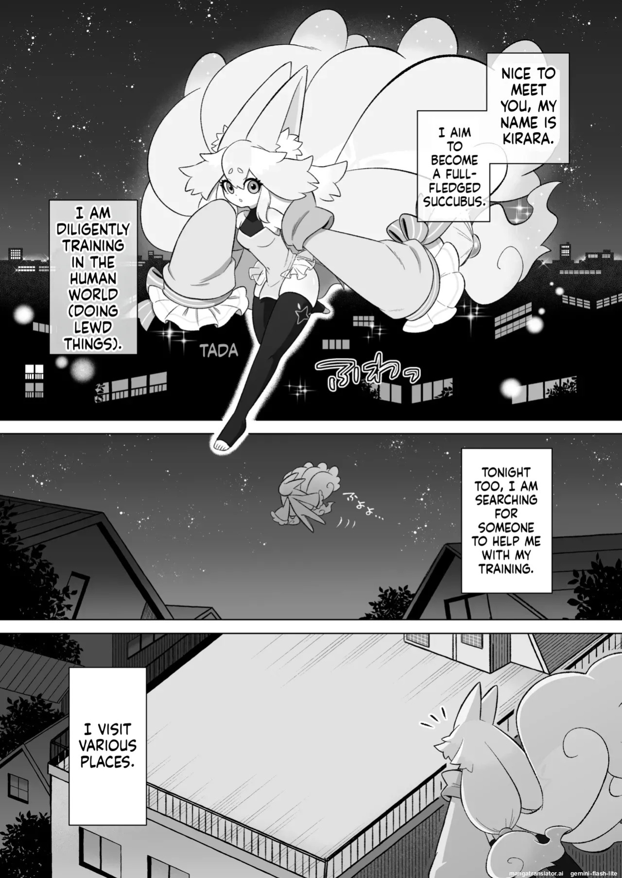 [Moto no Hondana (Moto)] Minarai futanari Inma ga Shokushu Onanii de Kairaku Zecchou Tanren suru Ohanashi [English] [SCANMTL]