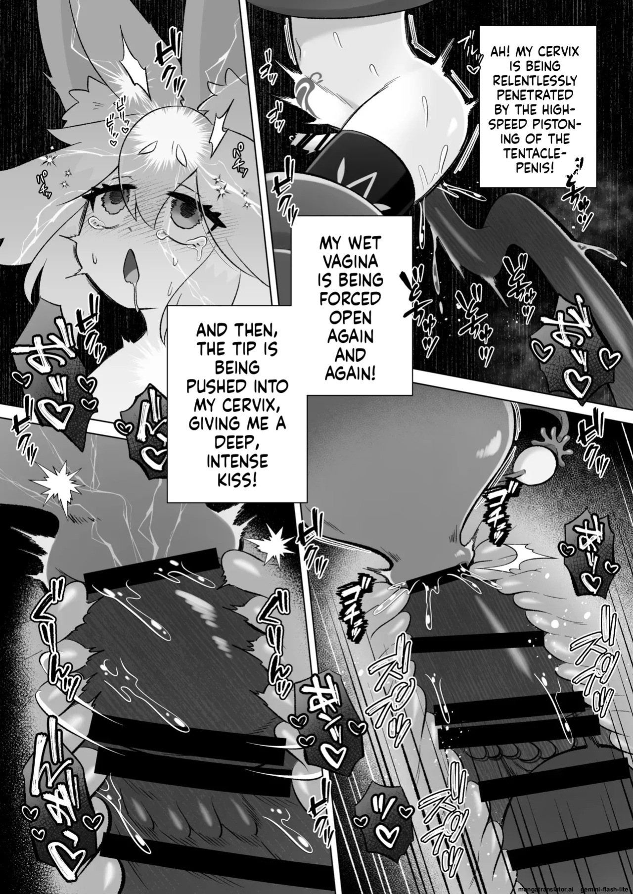 [Moto no Hondana (Moto)] Minarai futanari Inma ga Shokushu Onanii de Kairaku Zecchou Tanren suru Ohanashi [English] [SCANMTL]