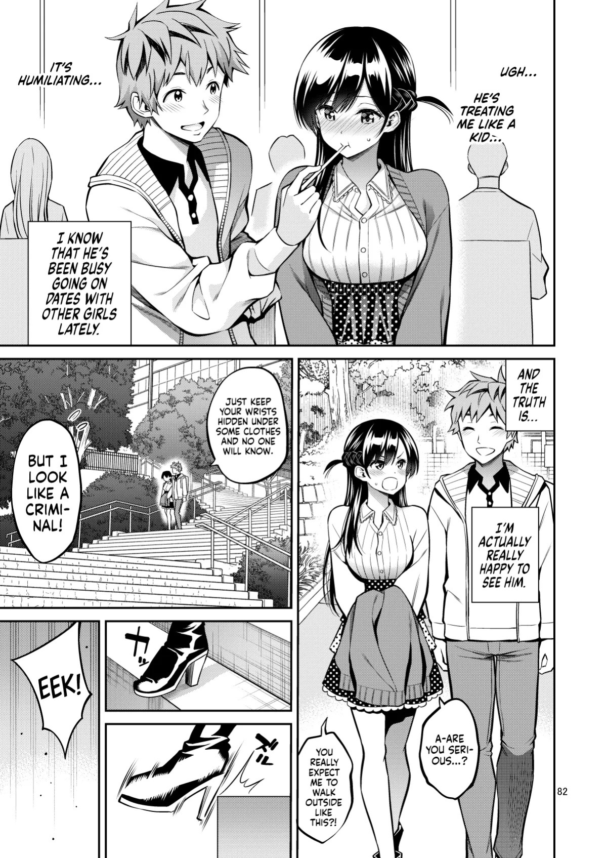 [Popochichi (Yahiro Pochi)] Rental Kanojo Osawari Shimasu 9 ー Grope-a-Girlfriend 9 (Kanojo, Okarishimasu) [English] [head empty] [Digital]
