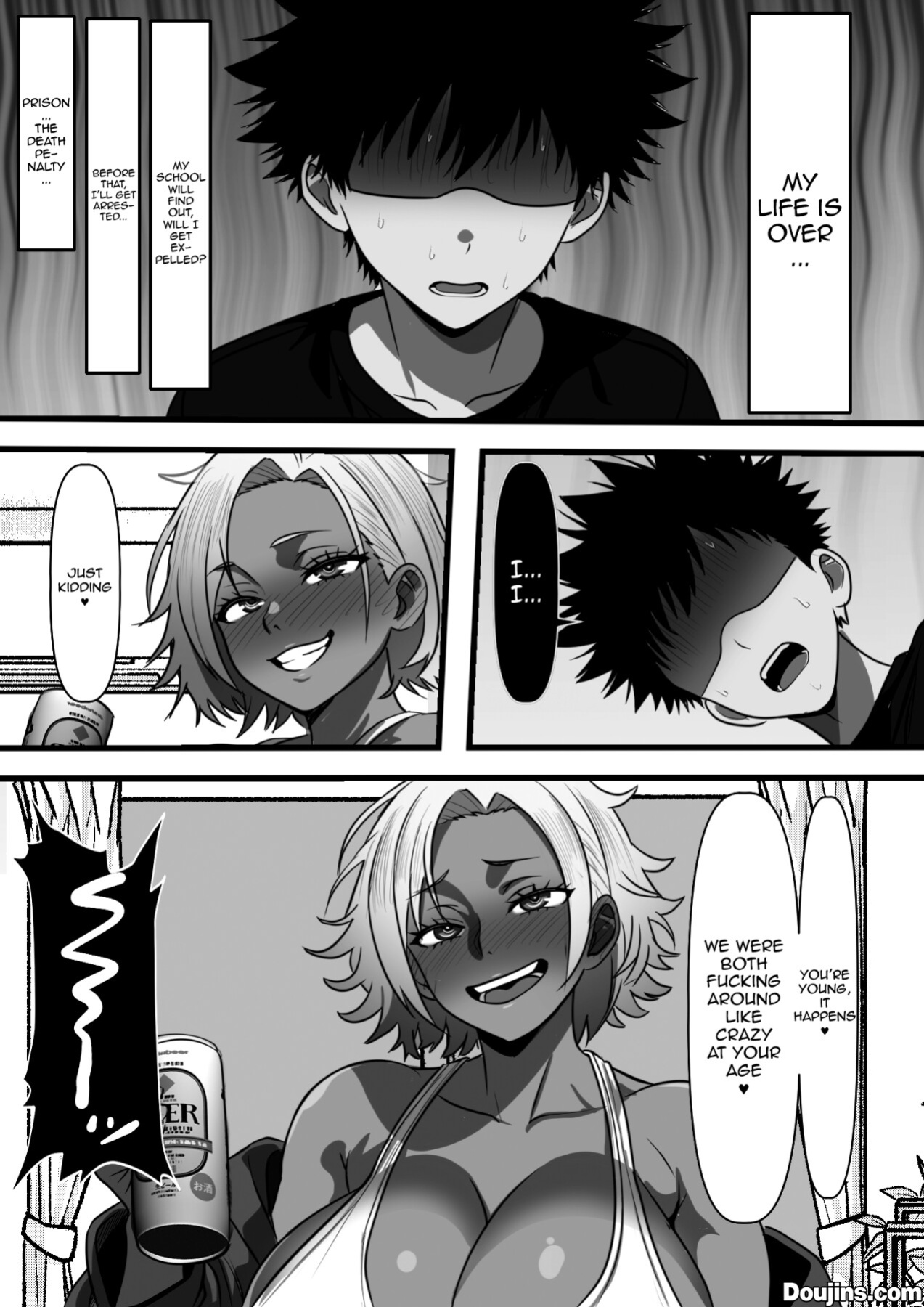 [Furitendou] Mob Danshi datta Ore ga Haha no Kouhai no YanMama o Haramaseru made no Hanashi | The Story Of How I, An Irrelevant Guy, Got To Impregnate My Mother's Delinquent MILF [English]