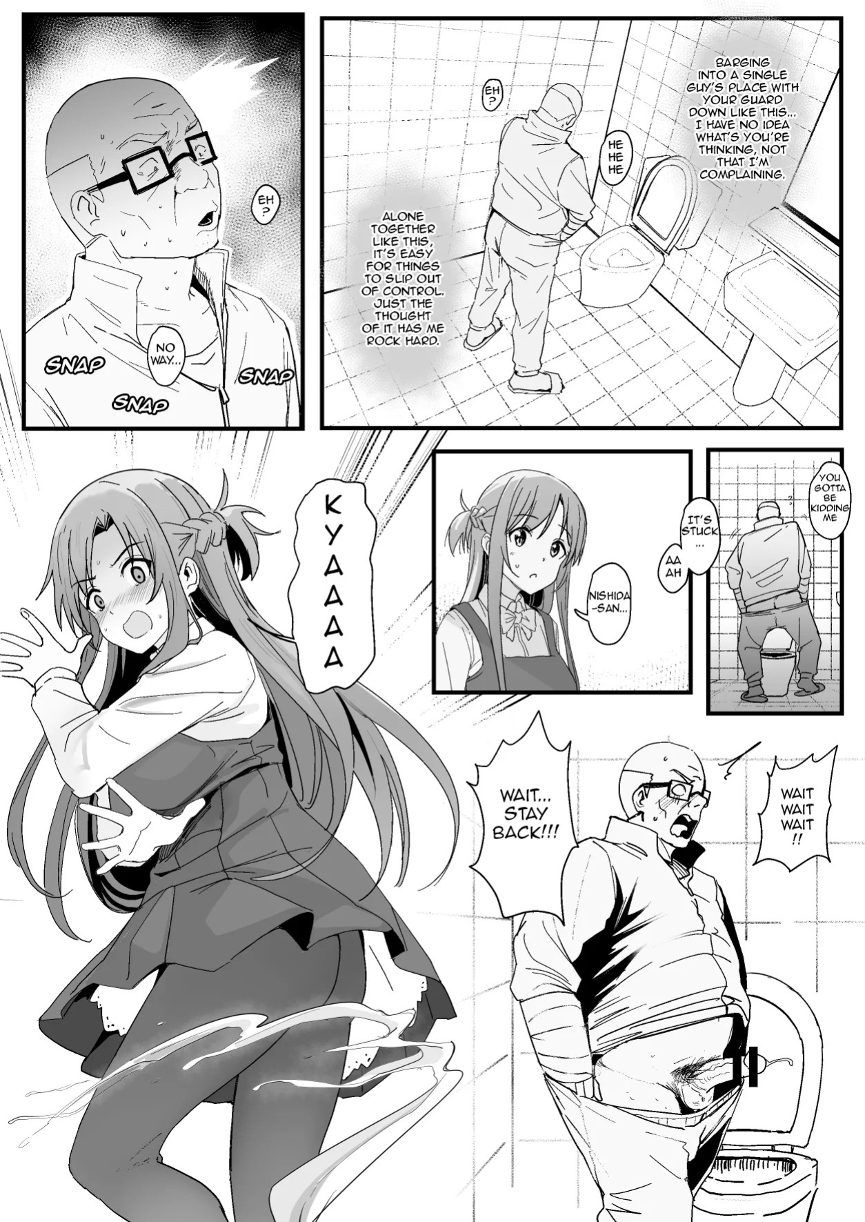 [Oninarasu] Asuna - Nishida 4 (Sword Art Online) [English]