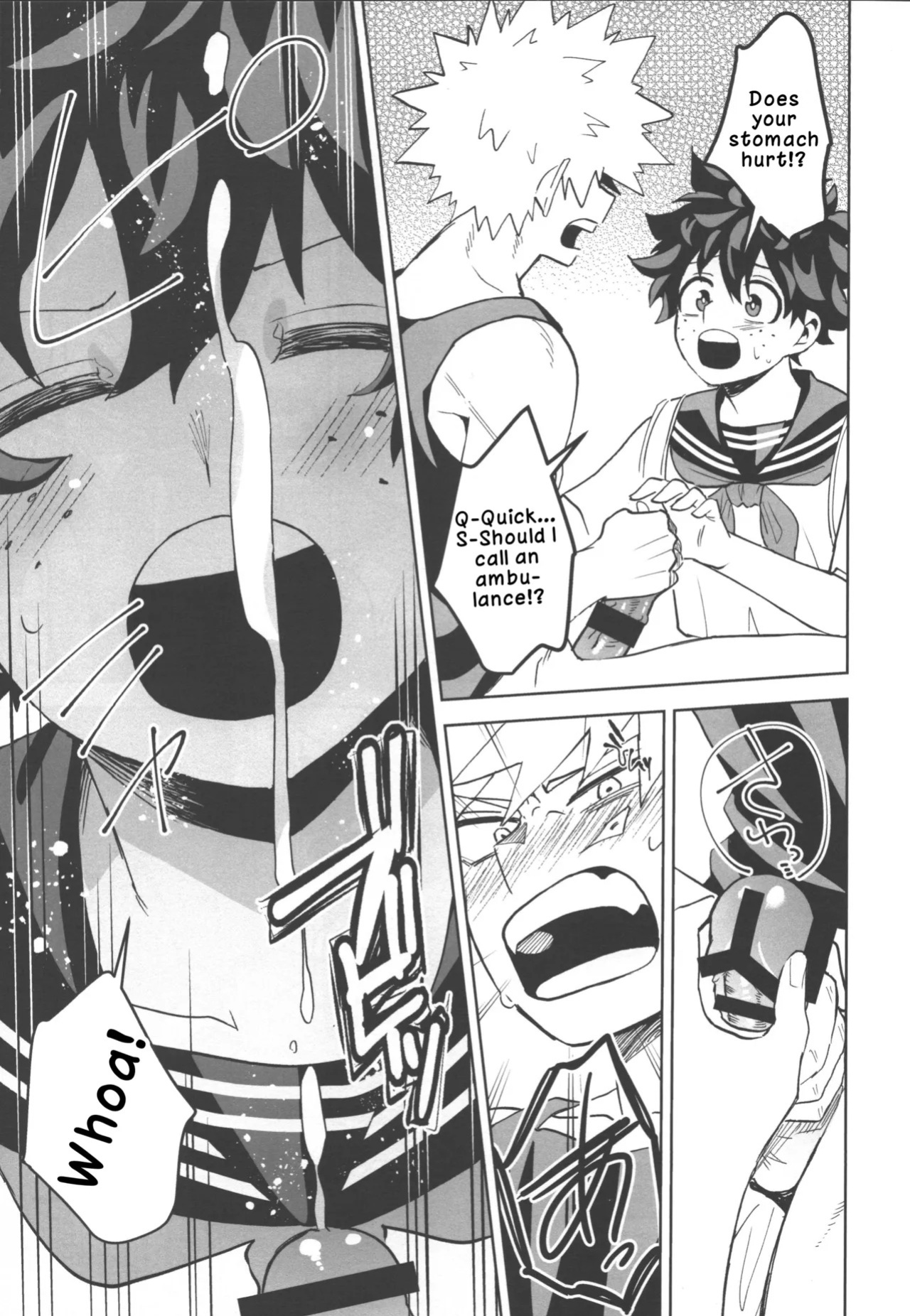 (Douyara Deban no Youda! 29) [Kinomuku Manami (Yakata)] Onegai ga Arimasu! (Boku no Hero Academia) | I Have a Favor to Ask! [English] [LKK•Scans]