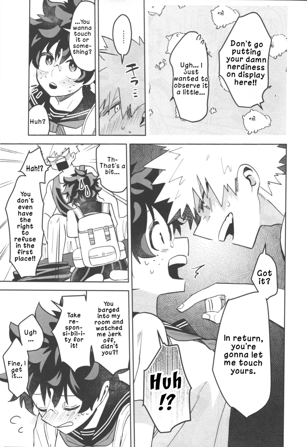 (Douyara Deban no Youda! 29) [Kinomuku Manami (Yakata)] Onegai ga Arimasu! (Boku no Hero Academia) | I Have a Favor to Ask! [English] [LKK•Scans]