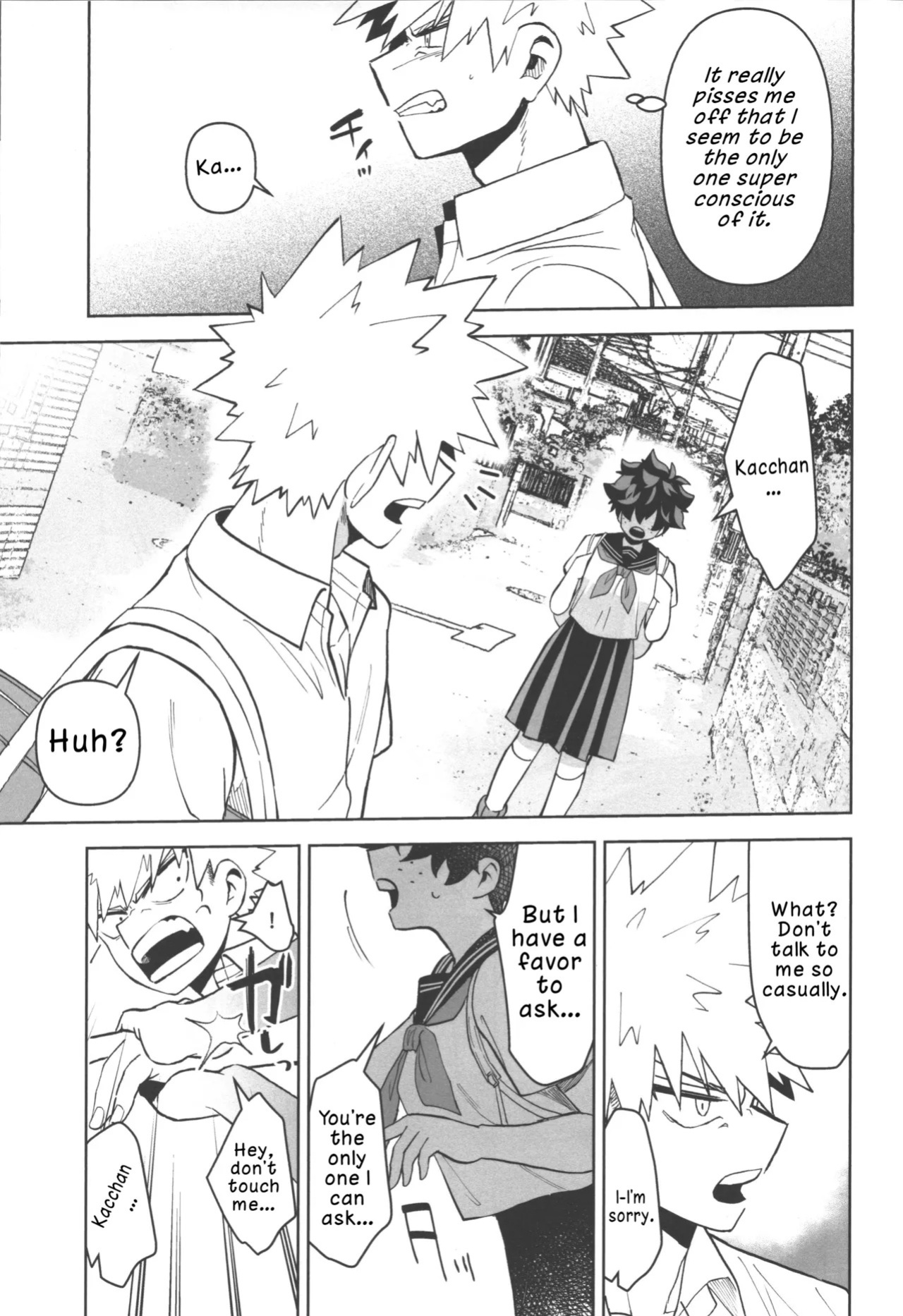 (Douyara Deban no Youda! 29) [Kinomuku Manami (Yakata)] Onegai ga Arimasu! (Boku no Hero Academia) | I Have a Favor to Ask! [English] [LKK•Scans]