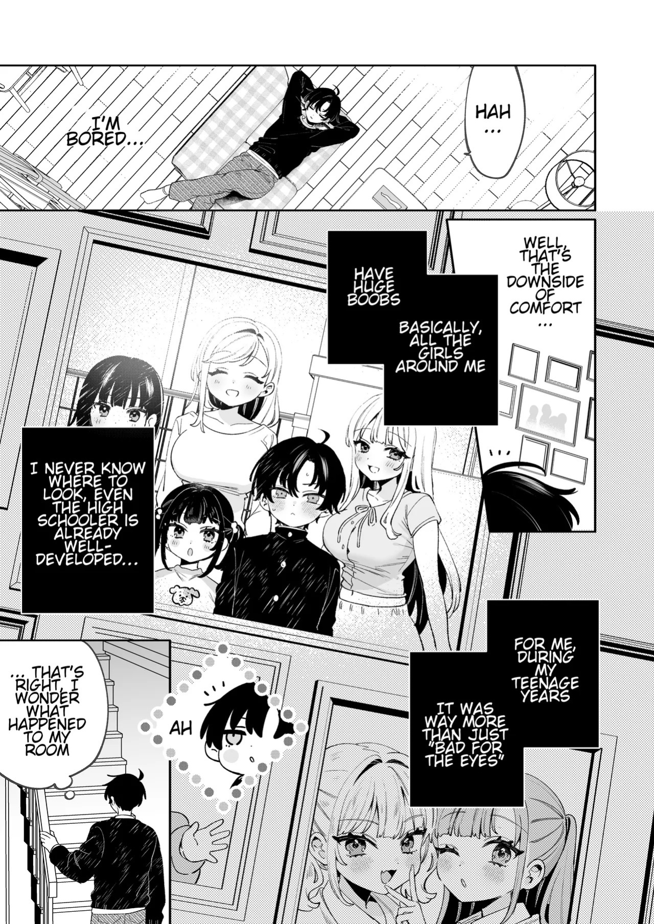 [Clochette (Sakura Yuki)] Ore no Mawari ni Kyonyuu ga Oosugiru - the one Kyonyu-chan in every class series. [English] [Hourglass] [Digital]