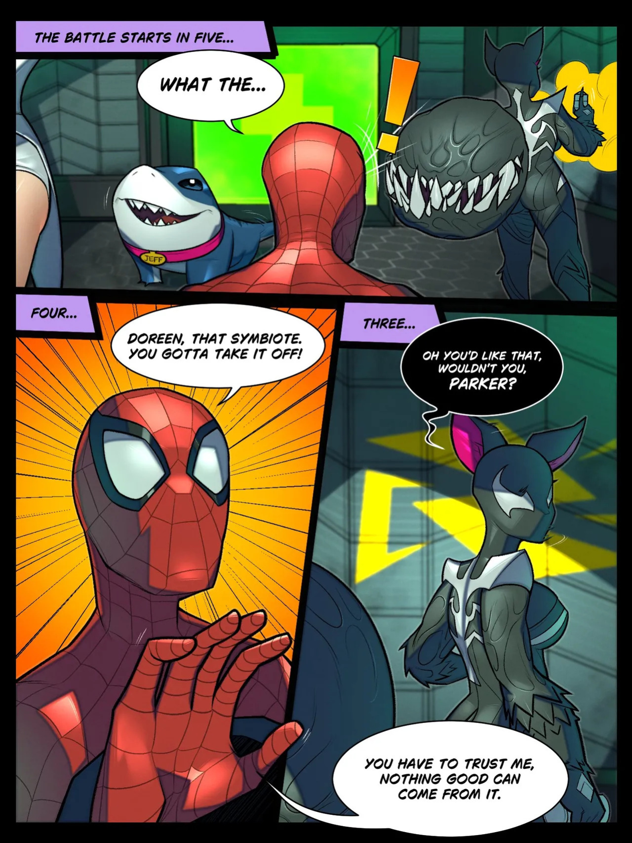 [Squishybolts] The Unbeatable Squirrel Girl: Horny Venom Symbiote (Marvel Rivals) (Ongoing)