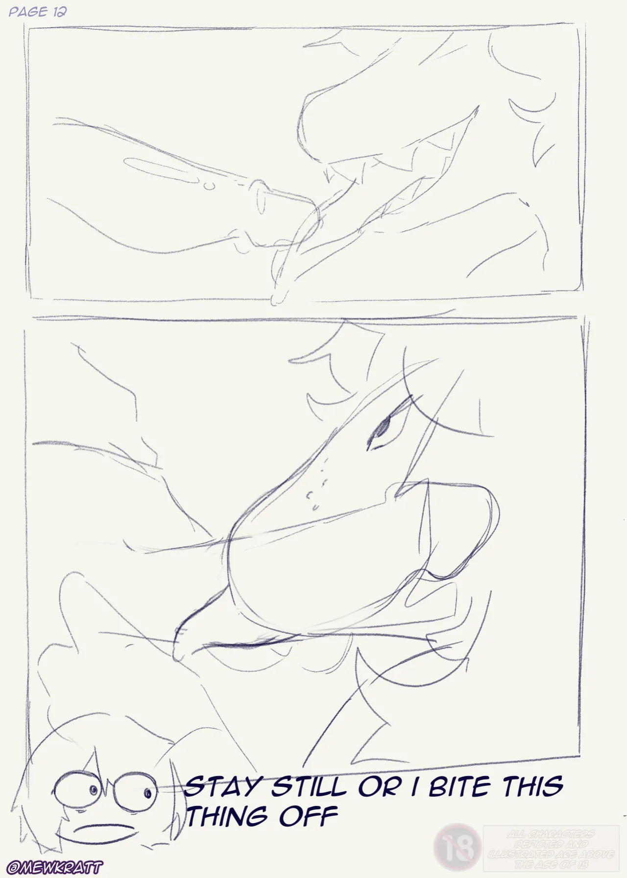 [MewKratt ]Totally Responsible Dorkmates (Deltarune) (WIP sketches) (Ongoing)