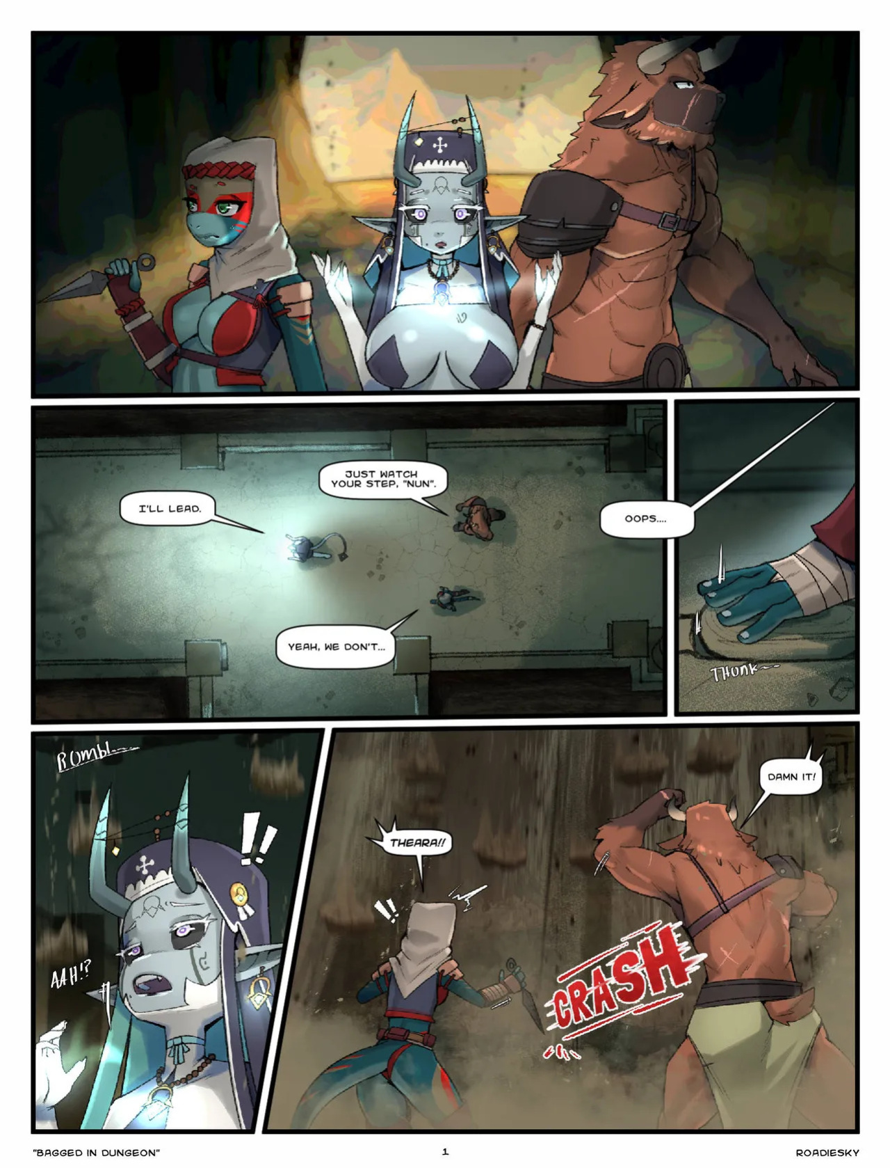 [RoadieSky] Bagged in Dungeon [ongoing]