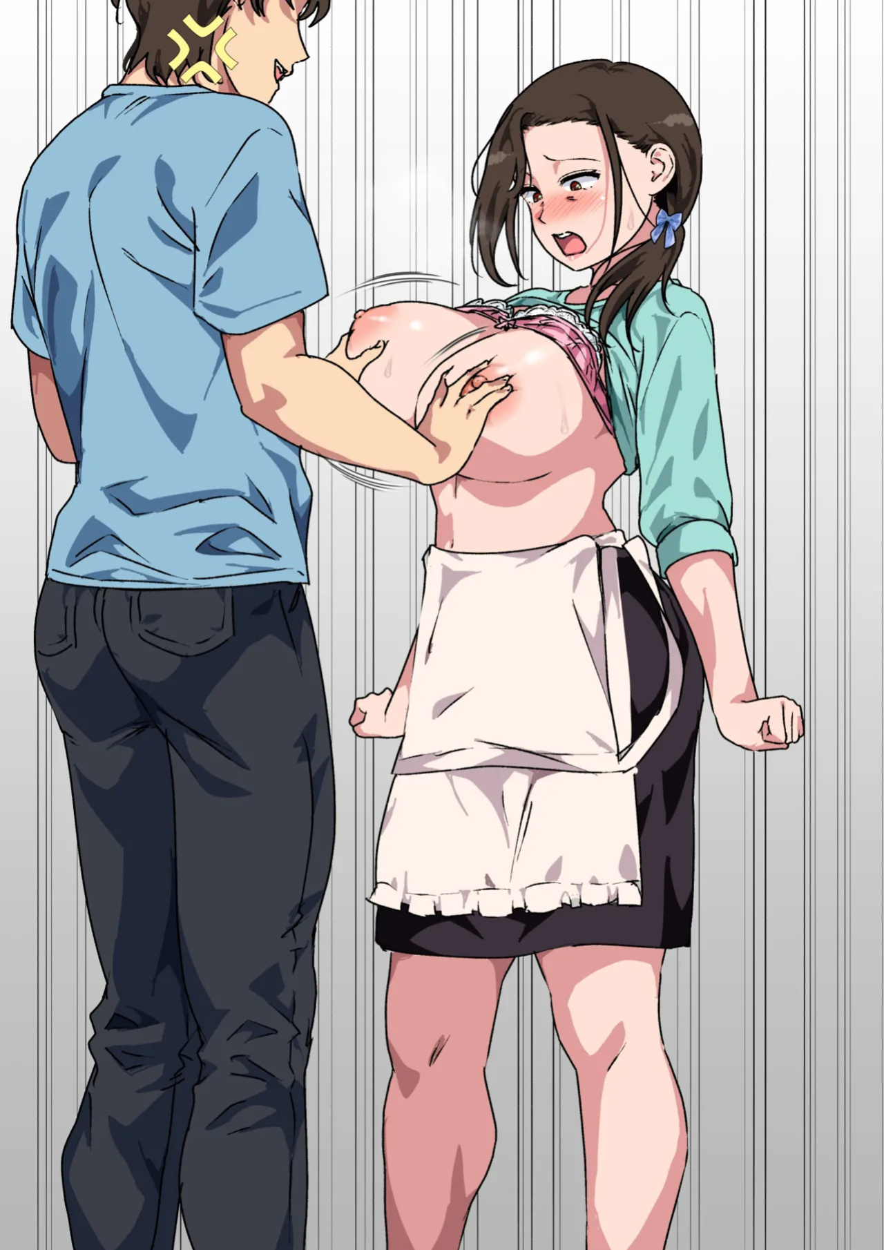 [Circle Spice] Haha ga Ecchi na Chouhatsu Shite Kita node Gaman Dekizu ni Hangeki Shimashita. | My mom started seducing me, so I couldn't hold back and fuck her. [English] [MTL]