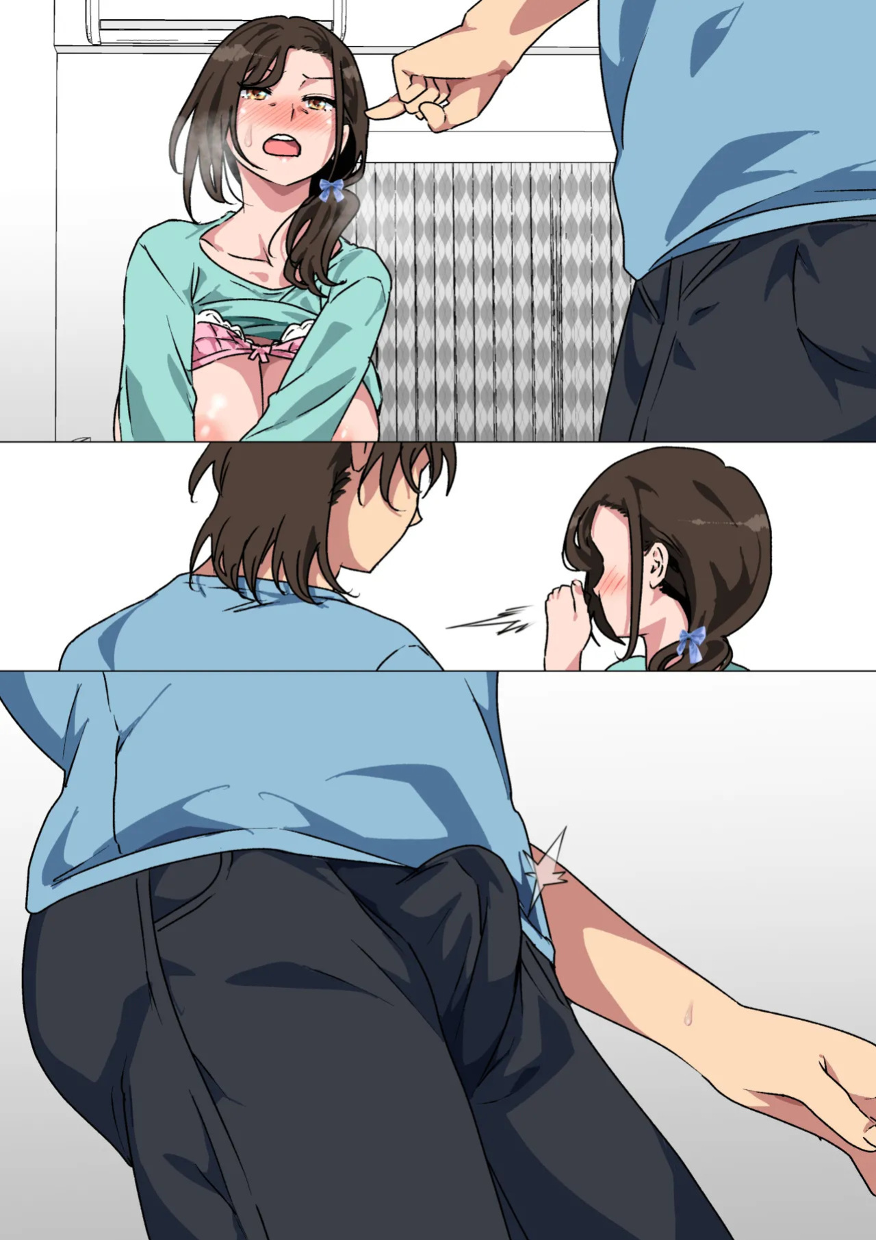[Circle Spice] Haha ga Ecchi na Chouhatsu Shite Kita node Gaman Dekizu ni Hangeki Shimashita. | My mom started seducing me, so I couldn't hold back and fuck her. [English] [MTL]