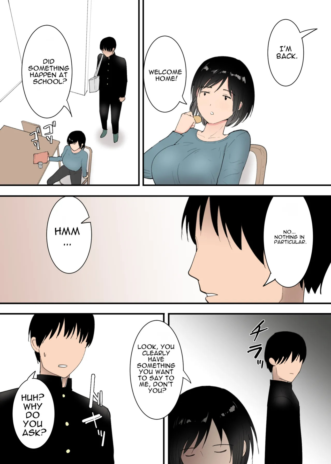 [Templicher] Kaa-san to Sex Shita Mikkakan | Three Days of Sex with My Mom [English] [MTL]