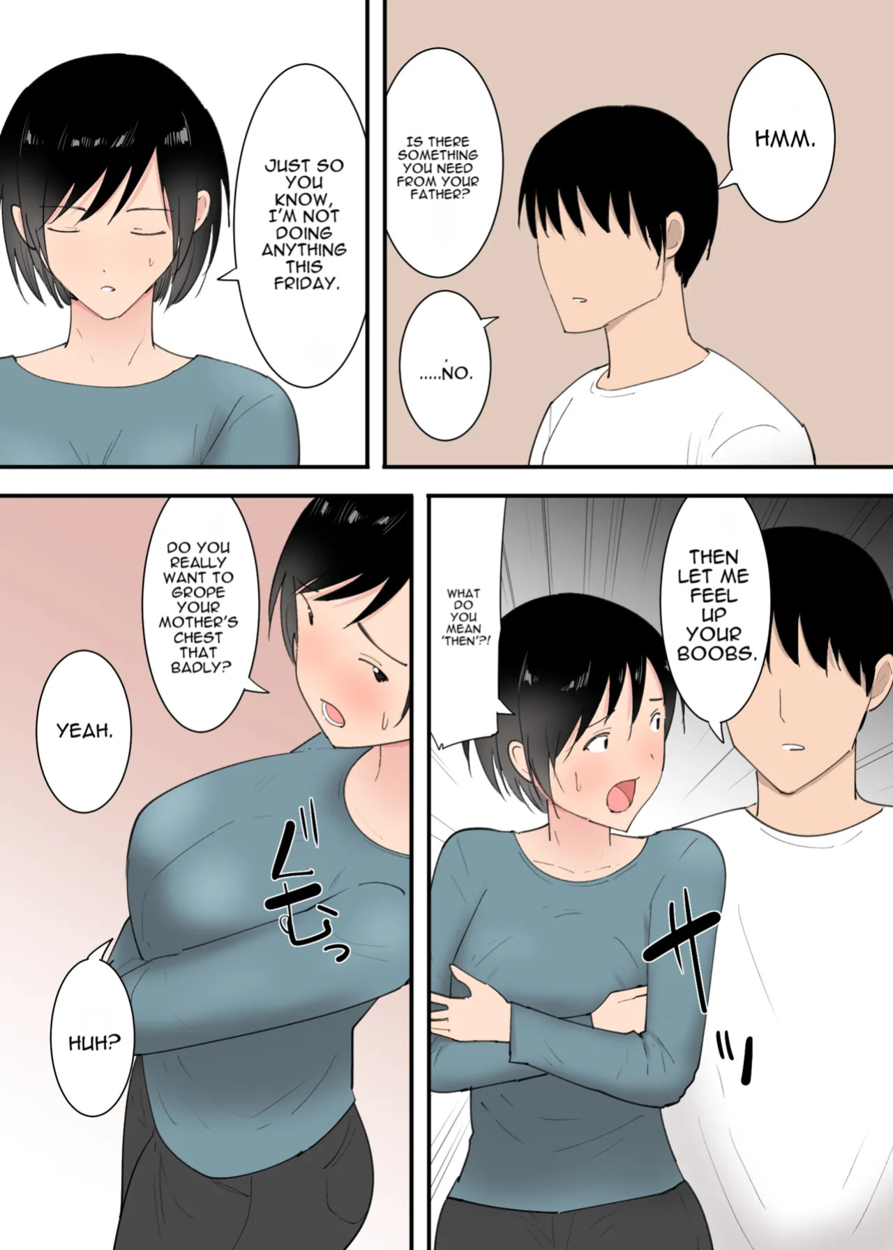 [Templicher] Kaa-san to Sex Shita Mikkakan | Three Days of Sex with My Mom [English] [MTL]