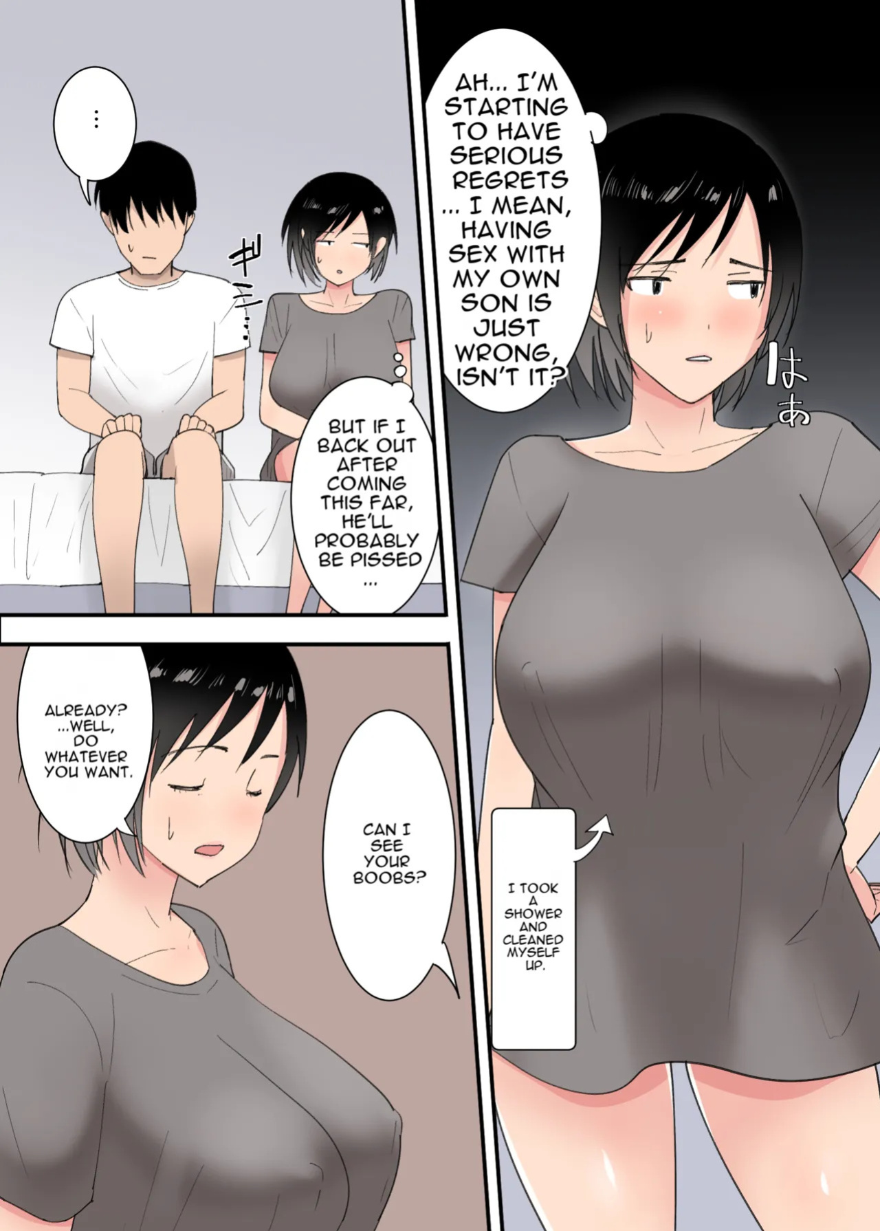 [Templicher] Kaa-san to Sex Shita Mikkakan | Three Days of Sex with My Mom [English] [MTL]
