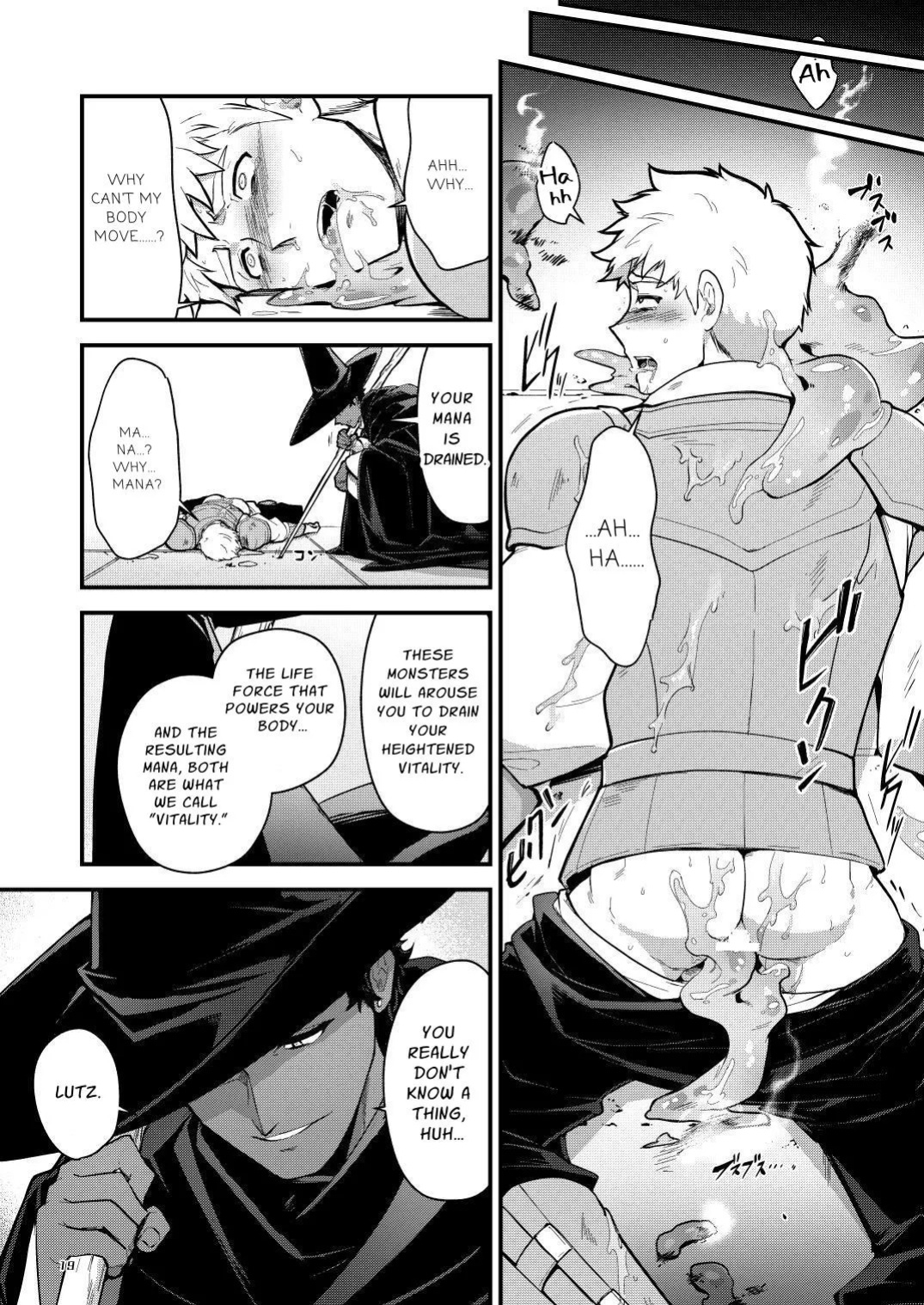 (YaroFes2025-summer-) [Seii Daishougun (ITKZ)] Ingoku no Meikyu - Job-mei 'onaho' no Shinjin Tansakusha wa Nakamatachi ni chokyo (Leveling) sarete Lv99 no Nikubenkininaru - [Digital] [English]