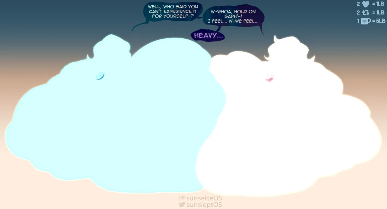 Amethyst and Saphire (SunsleptOs)