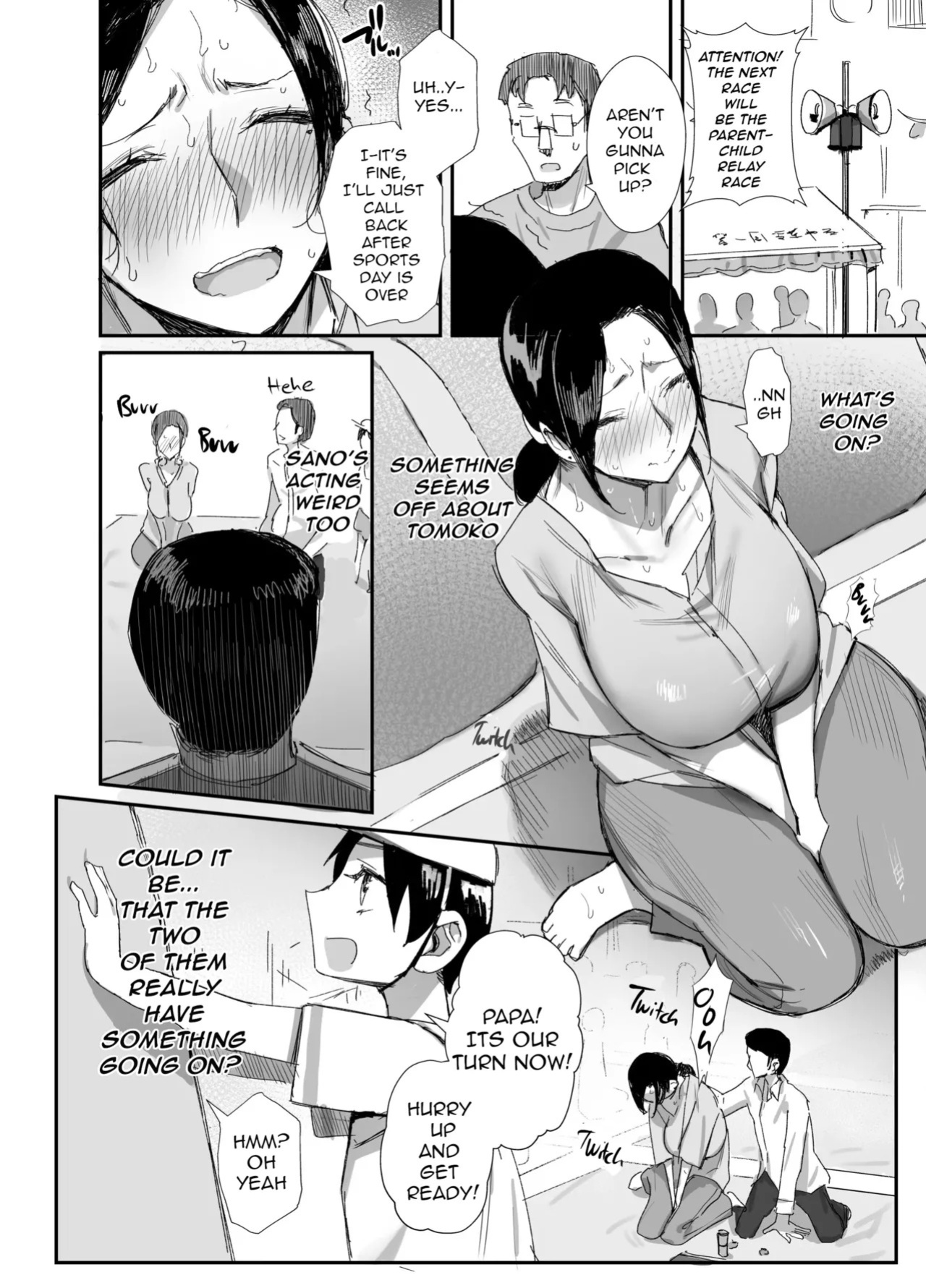 [Dynamic Mom (Onodera)] Shokuba Fukki shita Hitozuma ga Netorare Ochiru made 2 | Until the MILF at Work Falls to NTR 2 [English] [Digital]