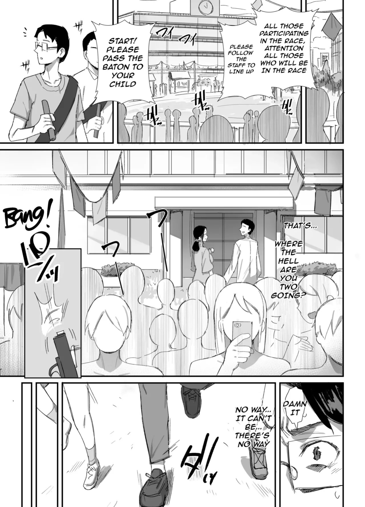 [Dynamic Mom (Onodera)] Shokuba Fukki shita Hitozuma ga Netorare Ochiru made 2 | Until the MILF at Work Falls to NTR 2 [English] [Digital]