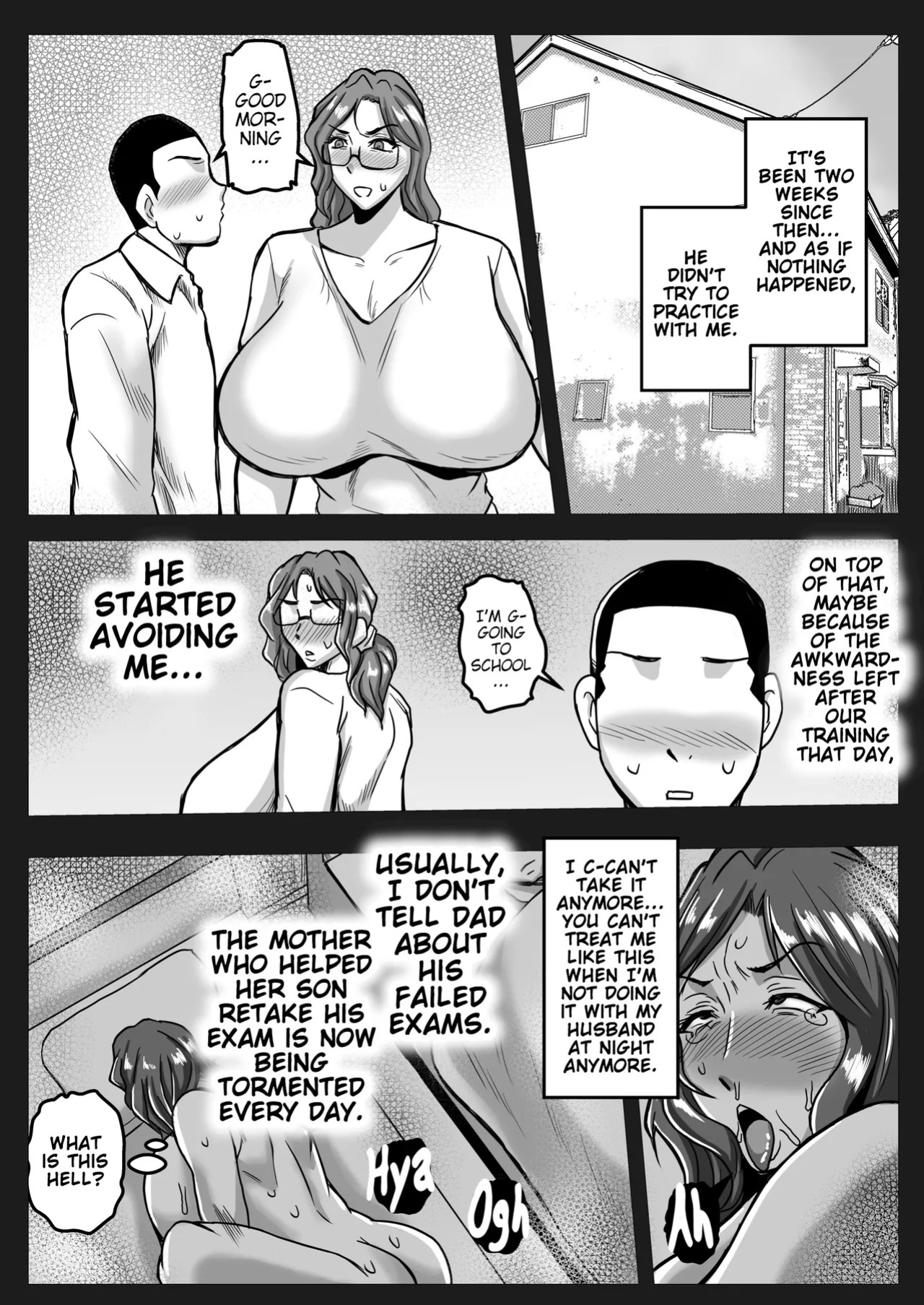 [Karakuri Korokke] Kozukuri Jisshuu wa Jitsubo to Suru Kimari desu | Baby Making is going to be practiced with your own Mother [English] [Poranya]