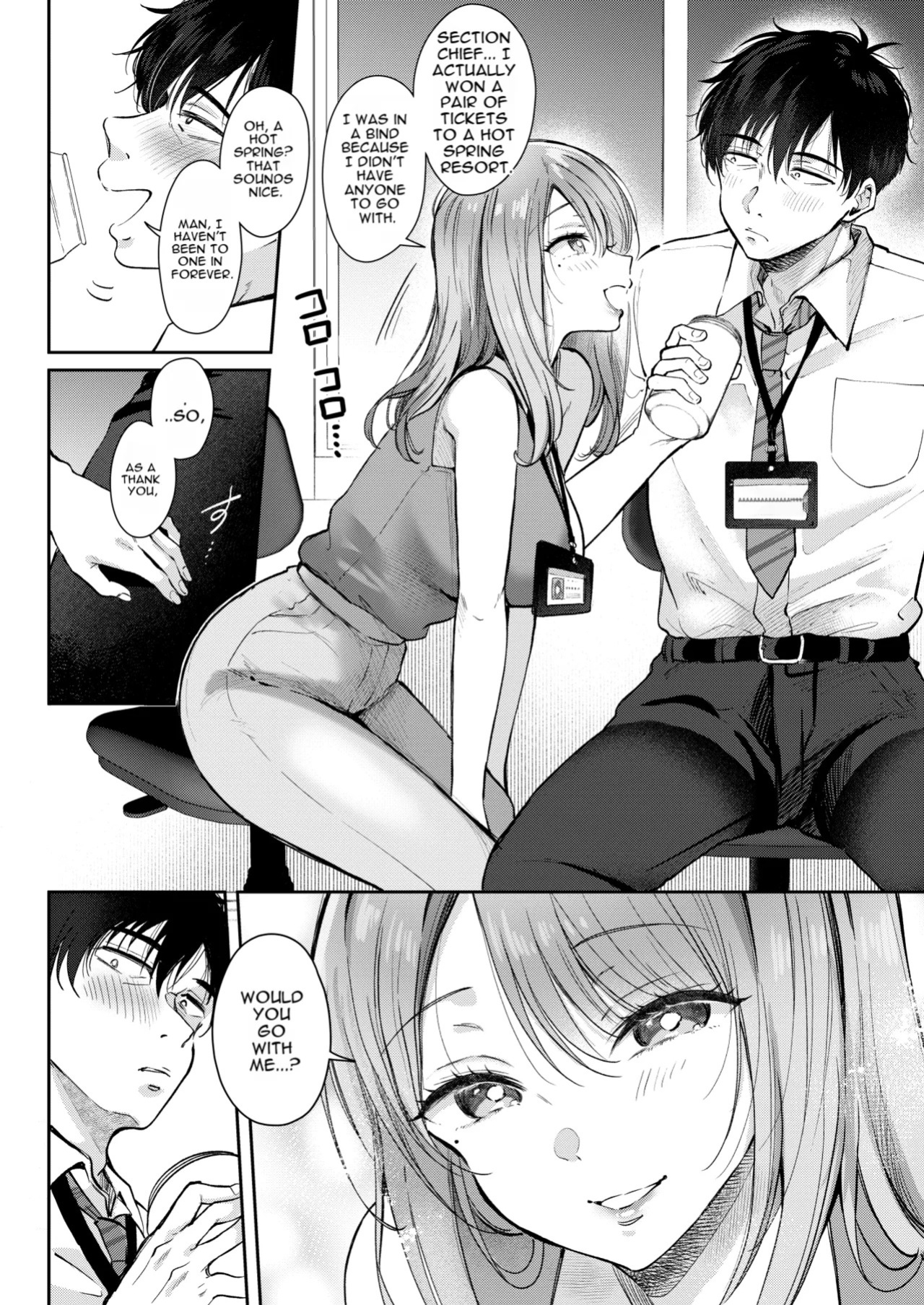 [ENJI (Gen)] A Day Off Getting Milked Dry at a Hot Spring by the Subordinate I Thought Was Innocent [English][MTL]