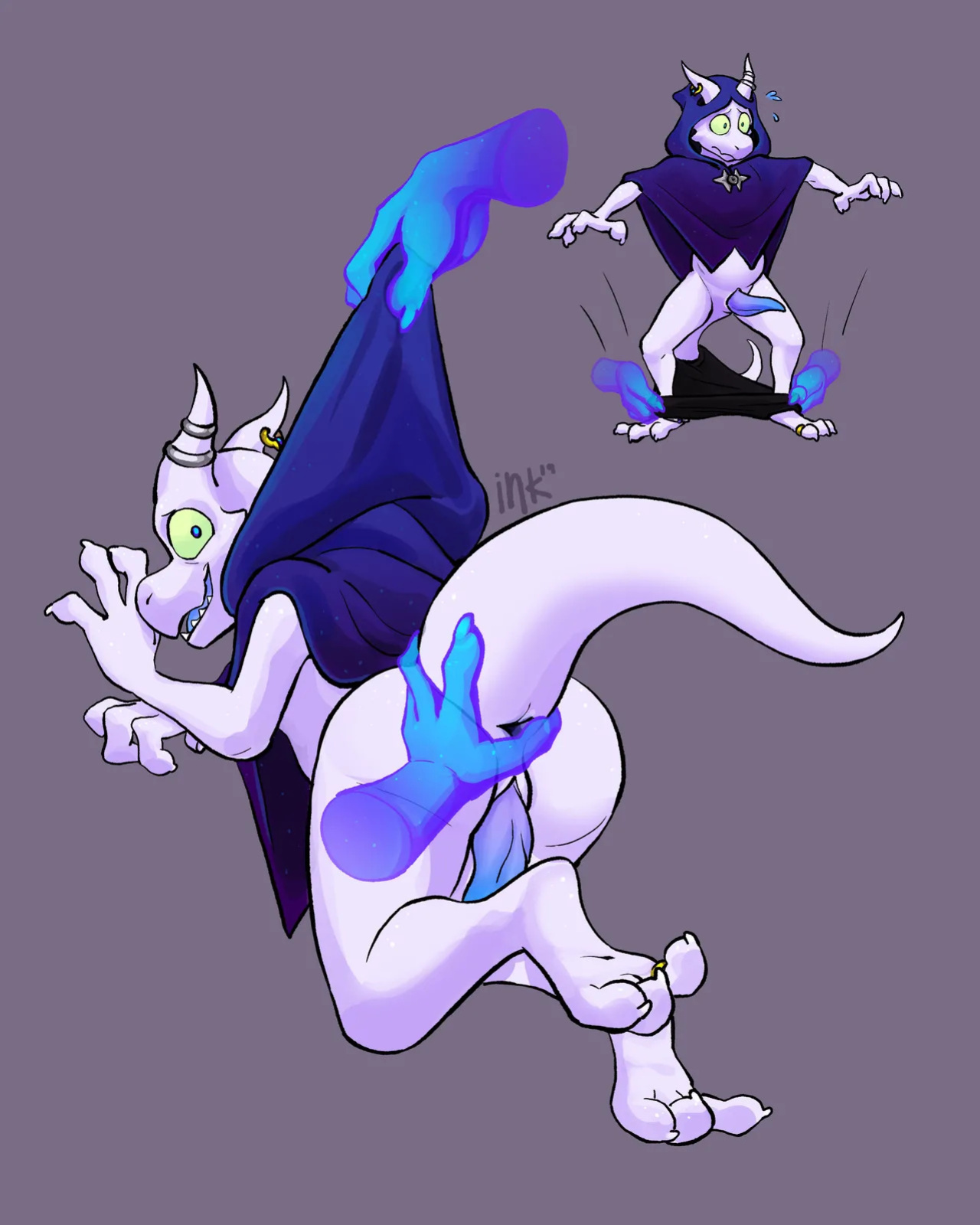 [lock-wolf / knoty_dog / inklings] faessi and master