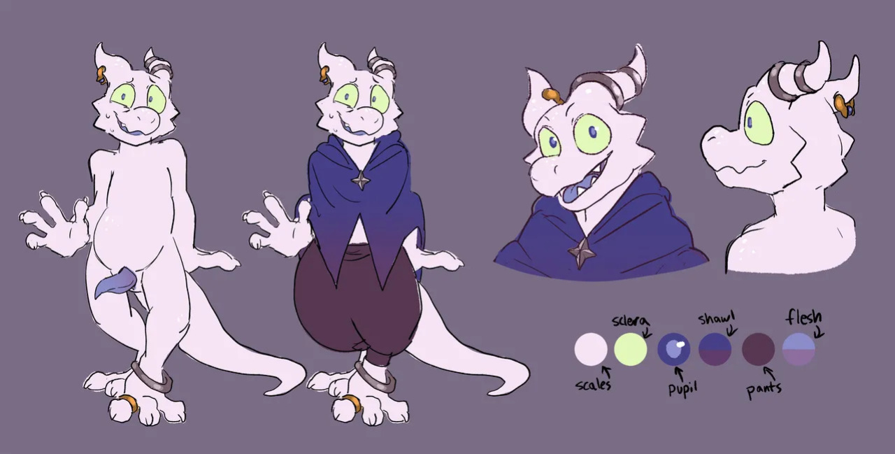 [lock-wolf / knoty_dog / inklings] faessi and master