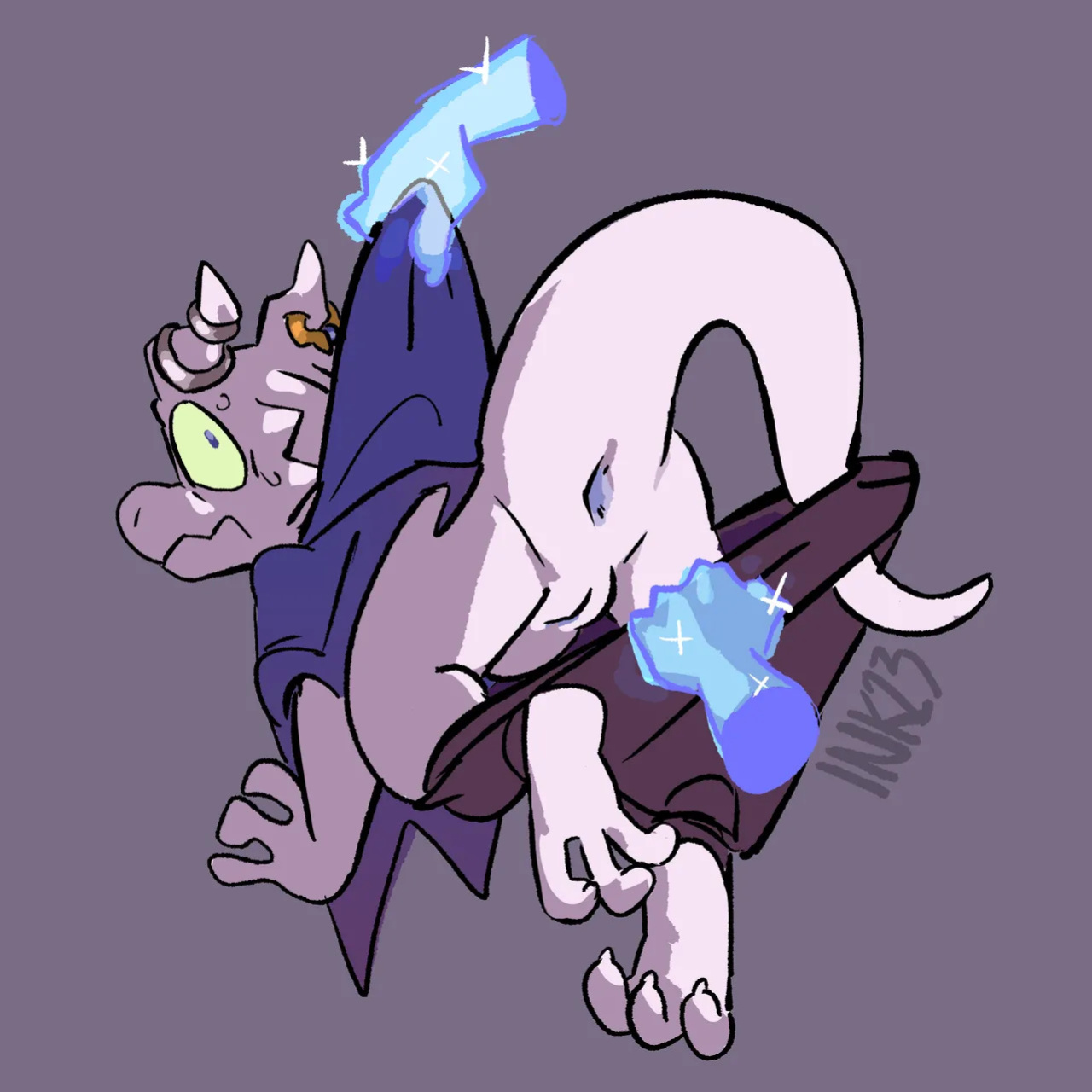 [lock-wolf / knoty_dog / inklings] faessi and master