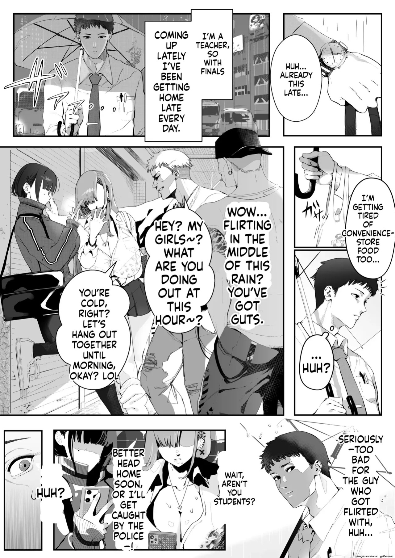 [Umour] Gal Ane × Downer-kei Imouto no Kiken na Yuuwaku ni Ore wa Sakaraenaii! [English] [MTL]