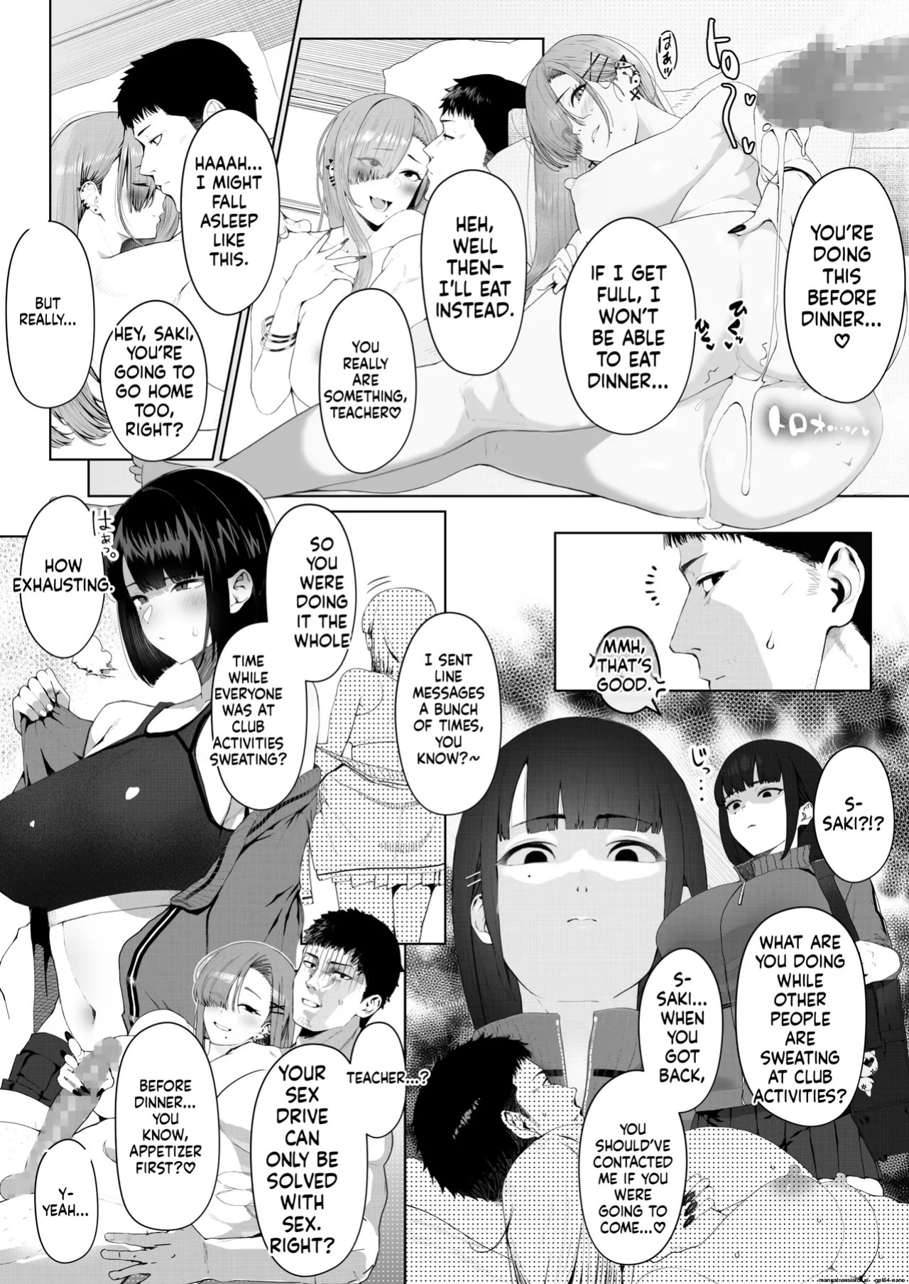[Umour] Gal Ane × Downer-kei Imouto no Kiken na Yuuwaku ni Ore wa Sakaraenaii! [English] [MTL]