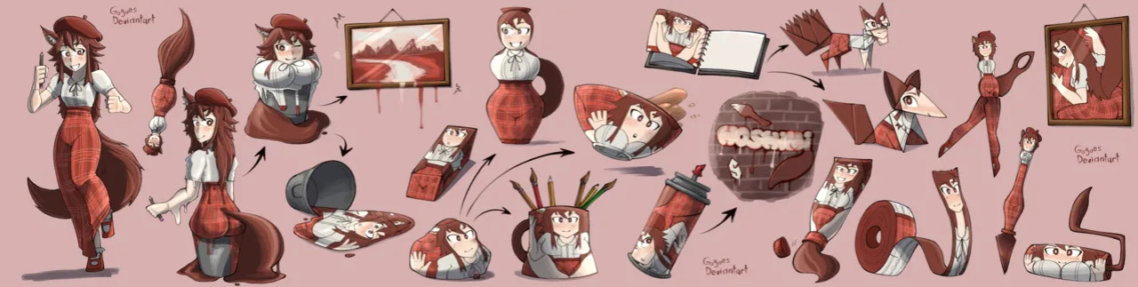 GogoesCrabones Gallery (DeviantArt and Patreon)