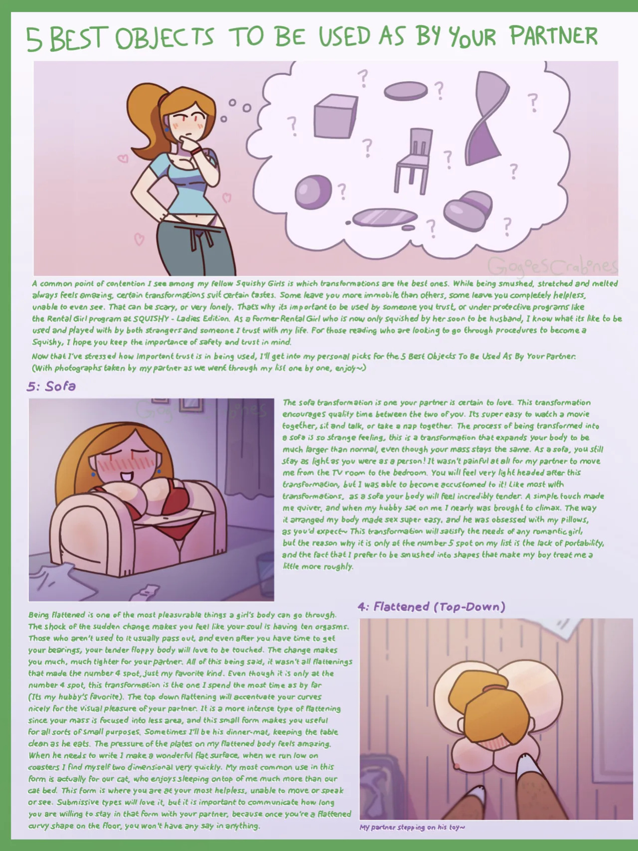 GogoesCrabones Gallery (DeviantArt and Patreon)