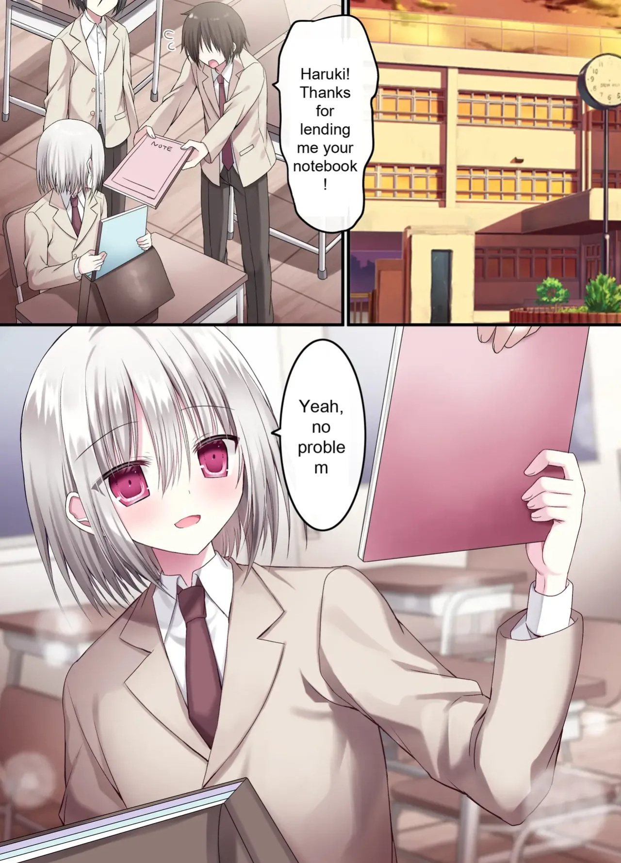 [Touga] Geneki Gakusei Otokonoko wa Ore no Mama | A high school boy is my mom [English]