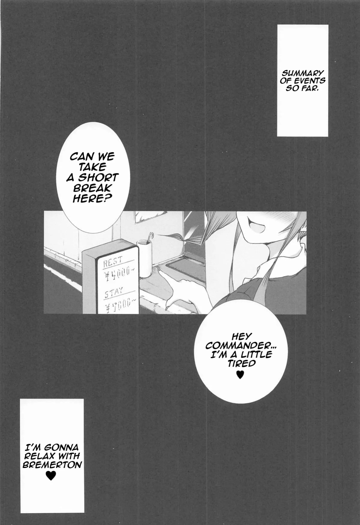 (C107) [POLARIS BLUE (Polaris)] Gokyuukei, Yonjikanme - Four hour rest ♥ (Azur Lane) [English]