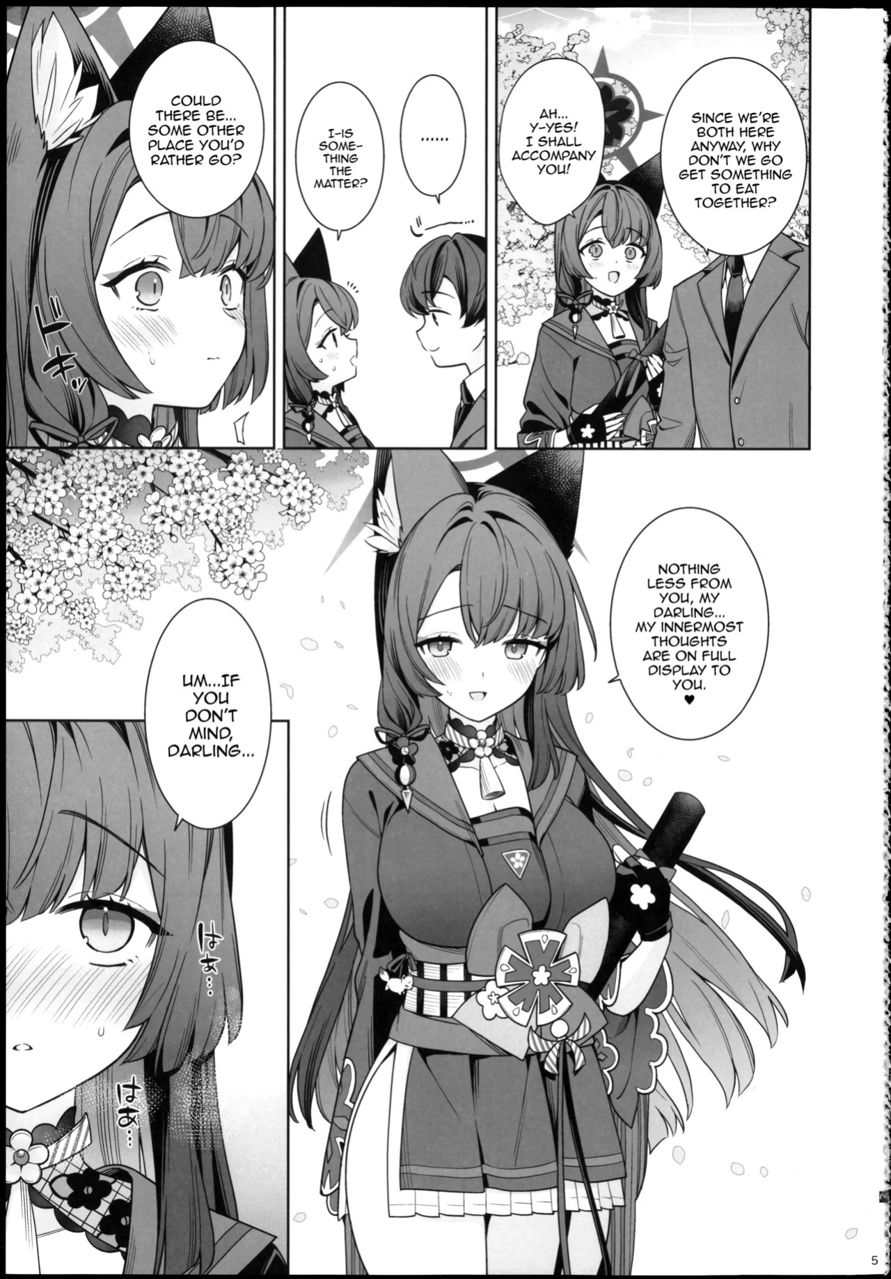 (Sensei no Archive 15) [NOMIYAGUMI (Ichinomiya)] Junjou Renjou Hatsujou Kitsune -6- | Pure Lovestruck Fox in Heat -6- (Blue Archive) [English] [mysterymeat3]