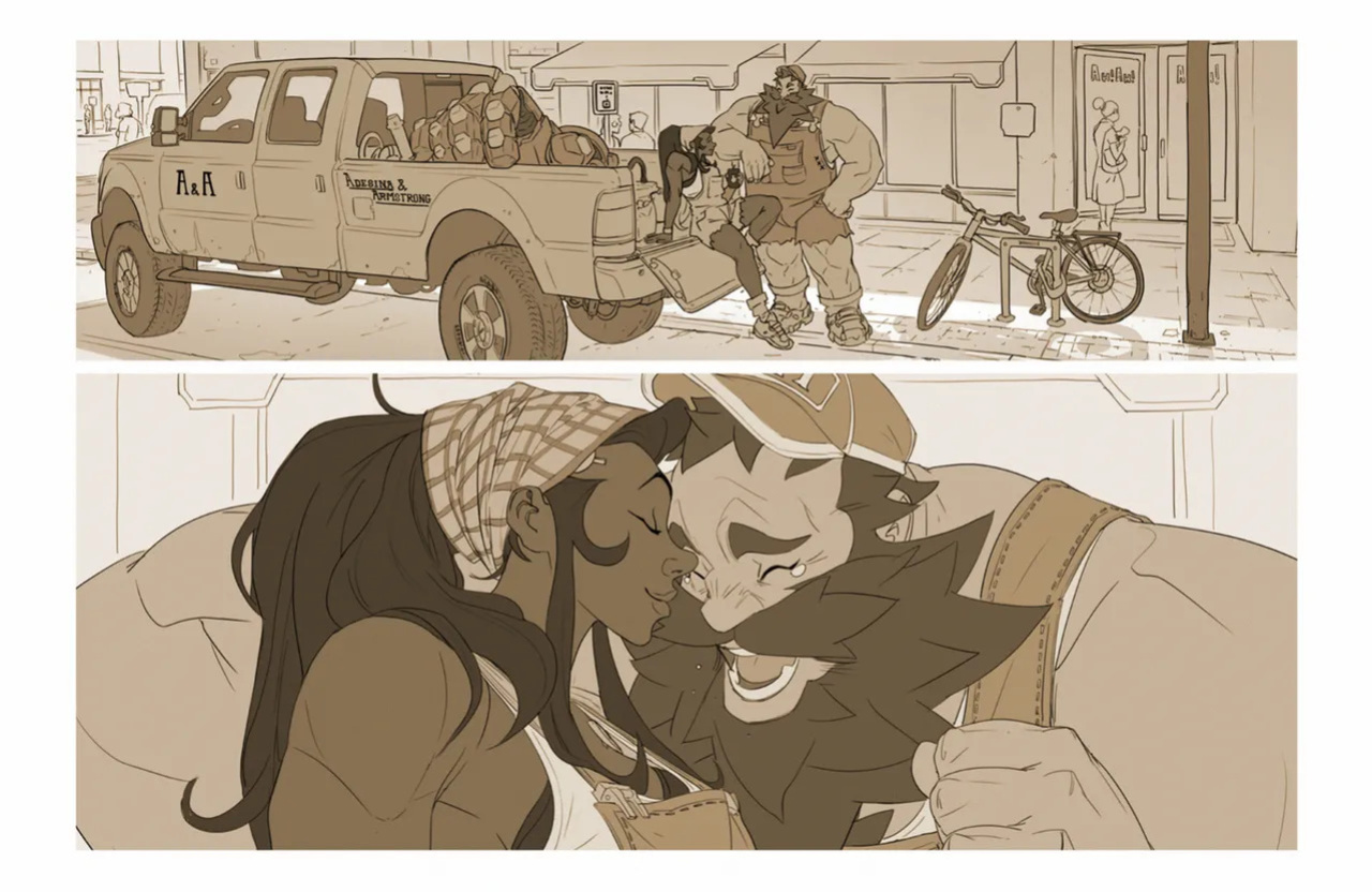 [Nesskain] A&A - Adesina and Armstrong ch.1-2 [hiatus]