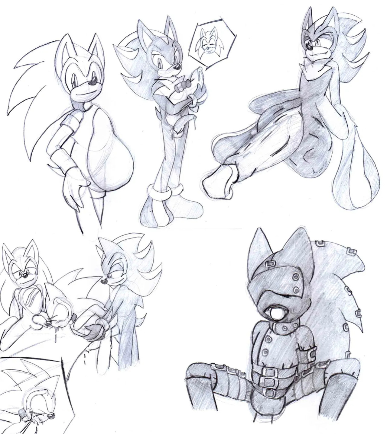 SonicRemix's Sonic Mpreg Art