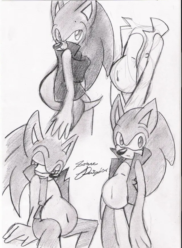 SonicRemix's Sonic Mpreg Art