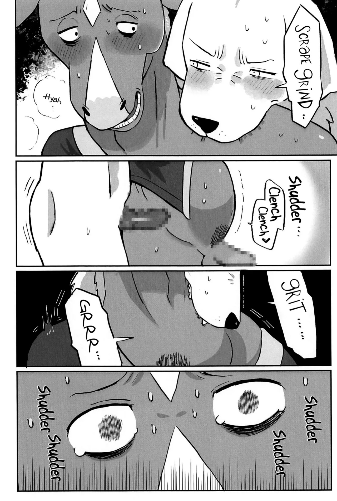 (Shinshun Kemoket 11) [hanamuke (Igarashi Hazuki)] Can I beat a dog's dick? Let's Find Out!! (BoJack Horseman)