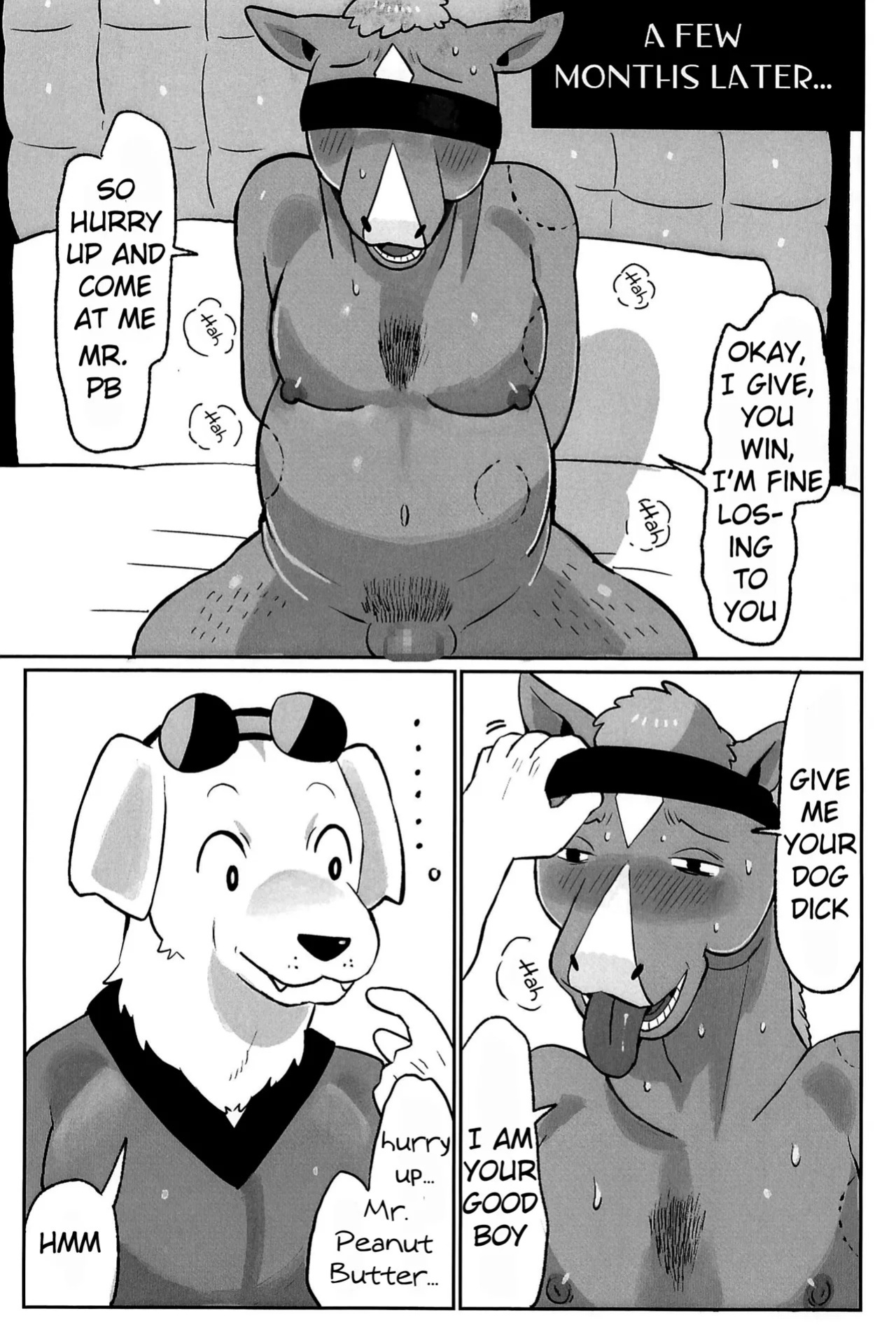 (Shinshun Kemoket 11) [hanamuke (Igarashi Hazuki)] Can I beat a dog's dick? Let's Find Out!! (BoJack Horseman)