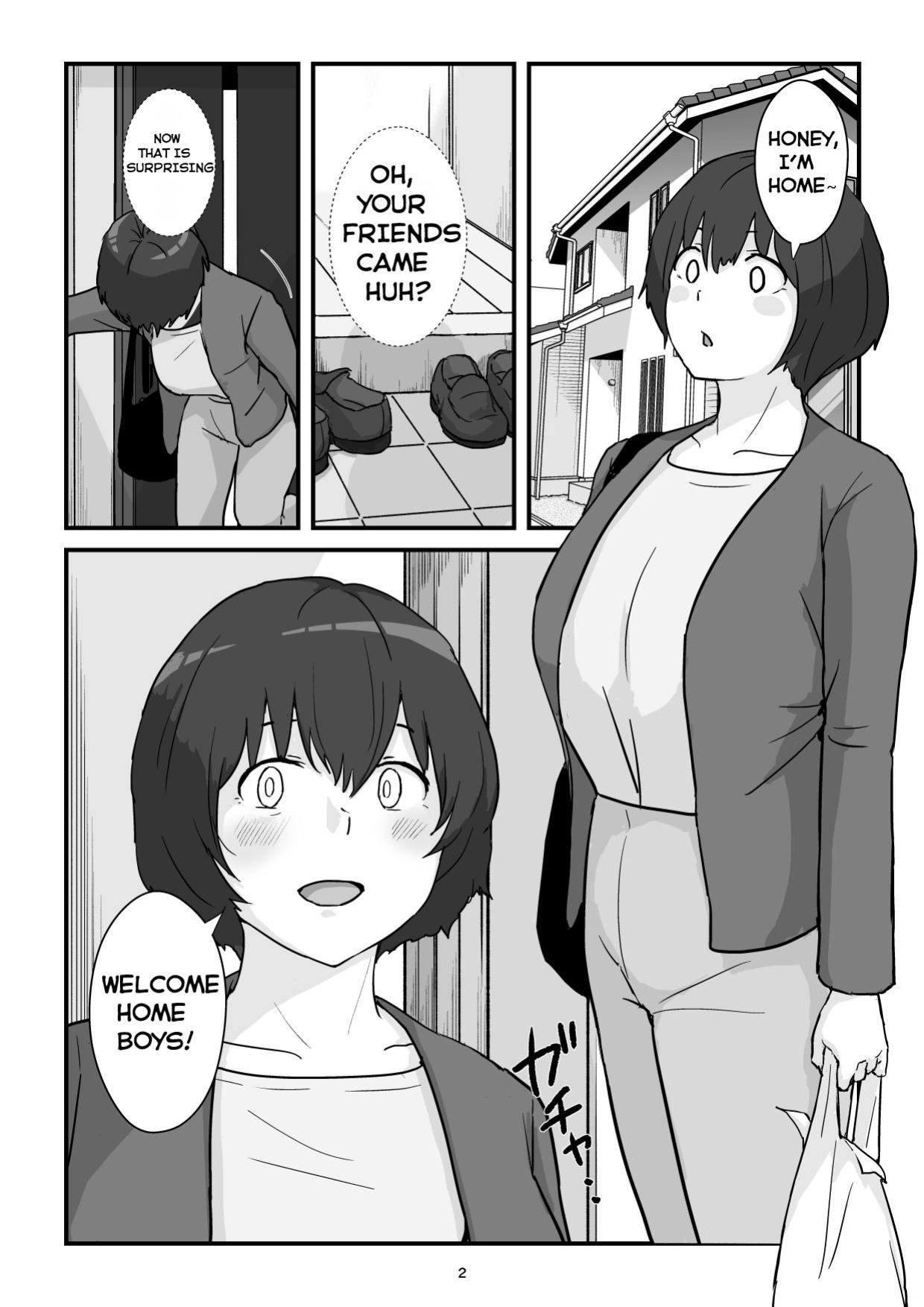 [Goninbijin] Mama wa Boku no Condom | Mom is My Condom [English] [Giras]