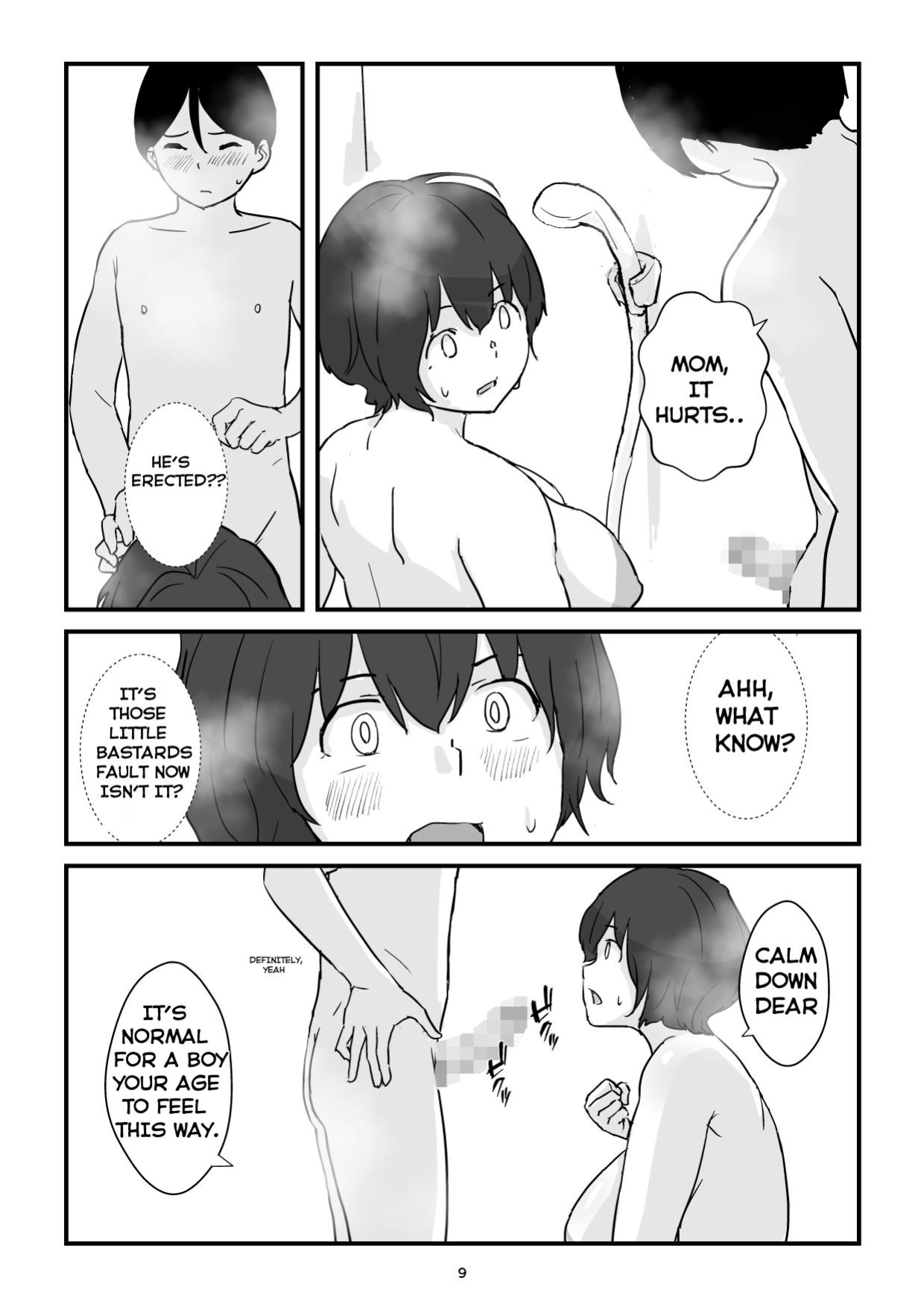 [Goninbijin] Mama wa Boku no Condom | Mom is My Condom [English] [Giras]