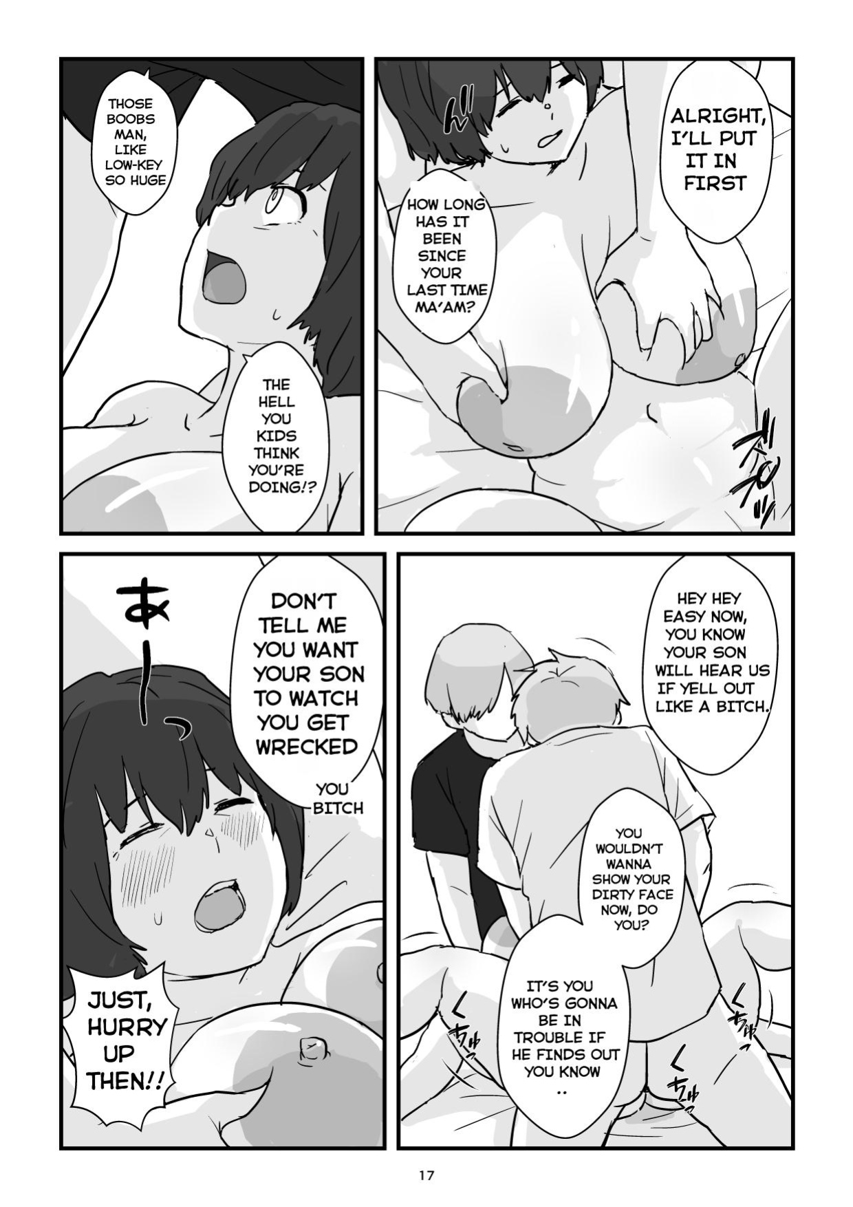 [Goninbijin] Mama wa Boku no Condom | Mom is My Condom [English] [Giras]