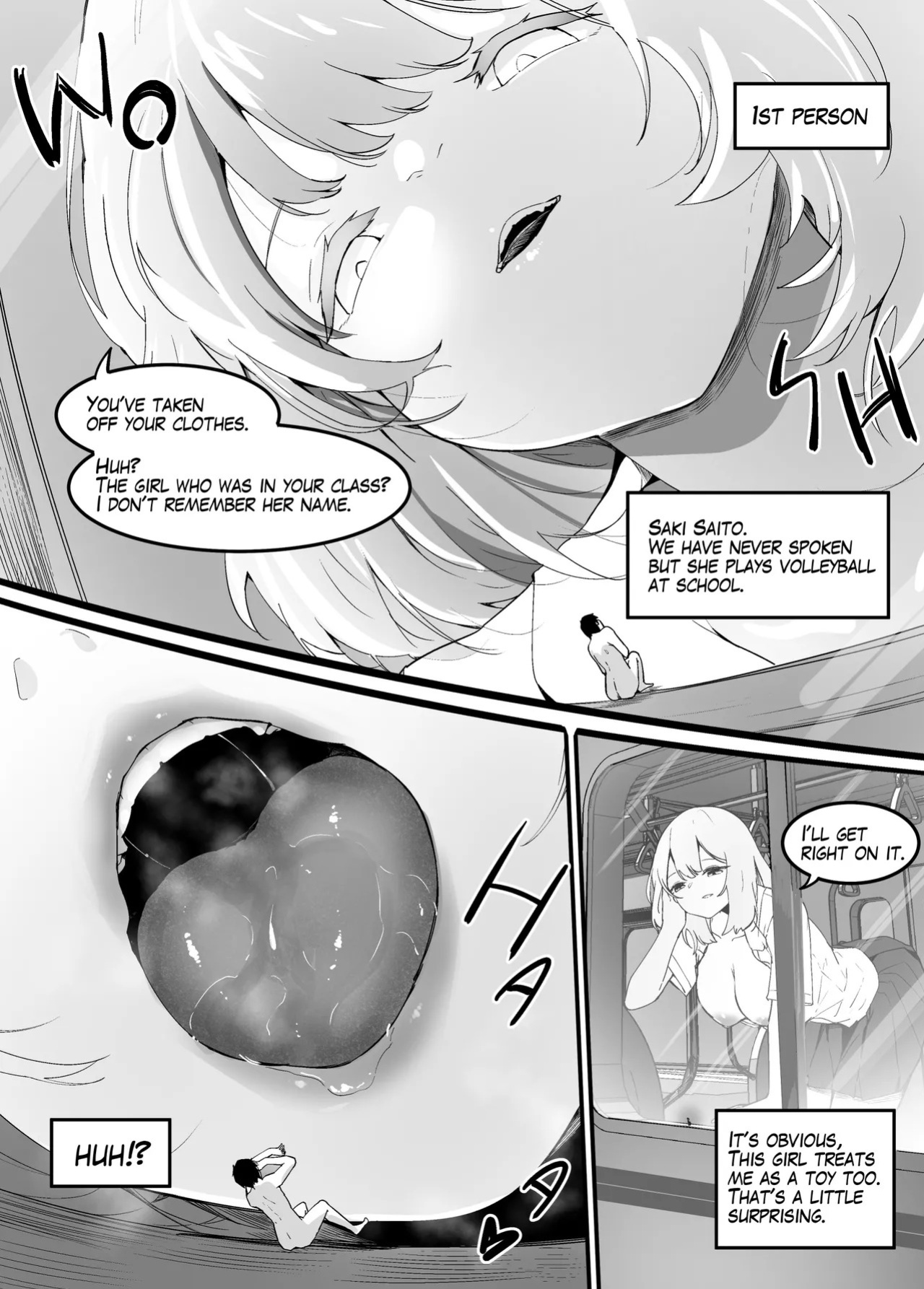 [Marushamo] Surrounded By Girls On The Train [English, Japanese]