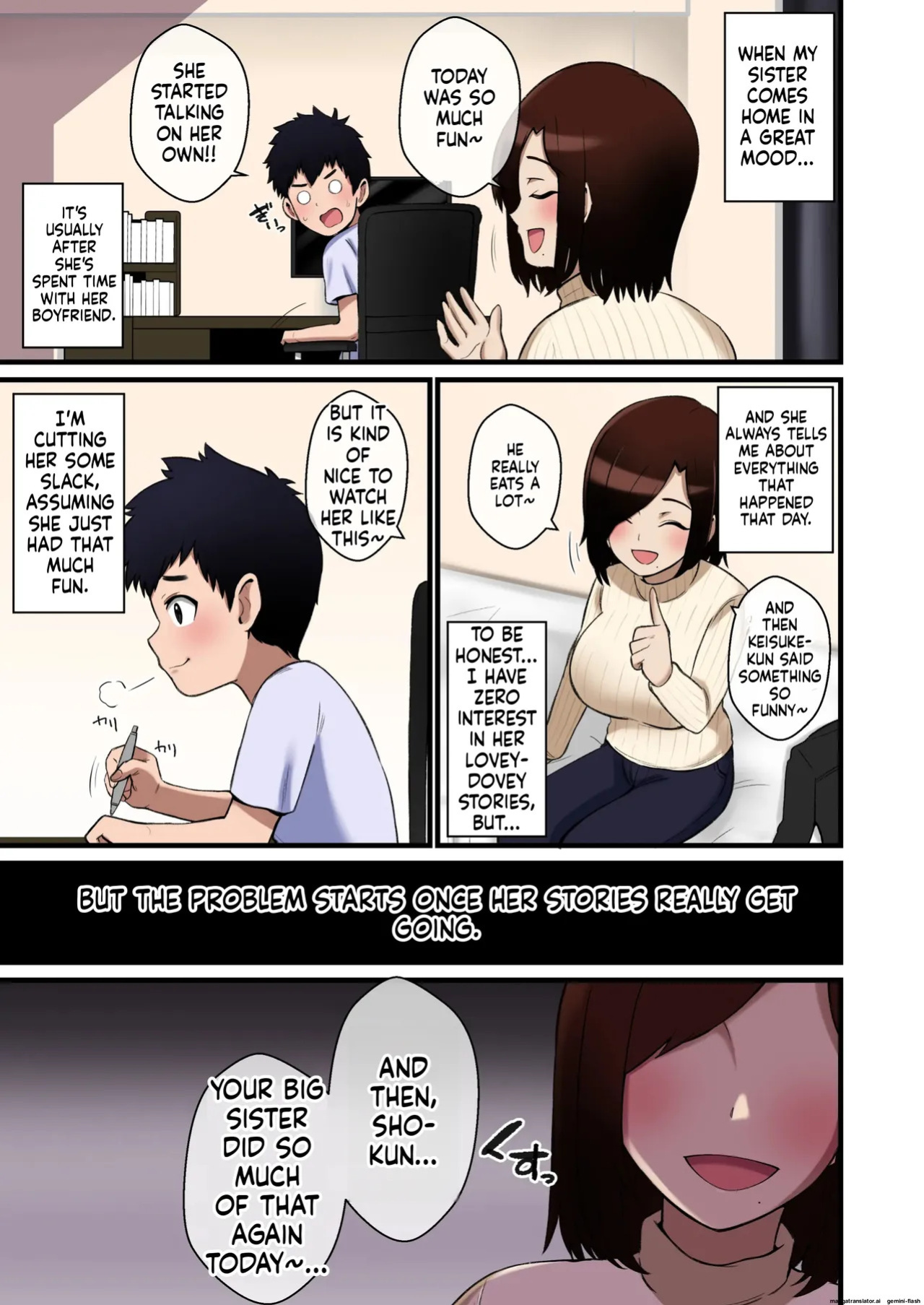 Paizuri Hokoku o Shitekuru Ane