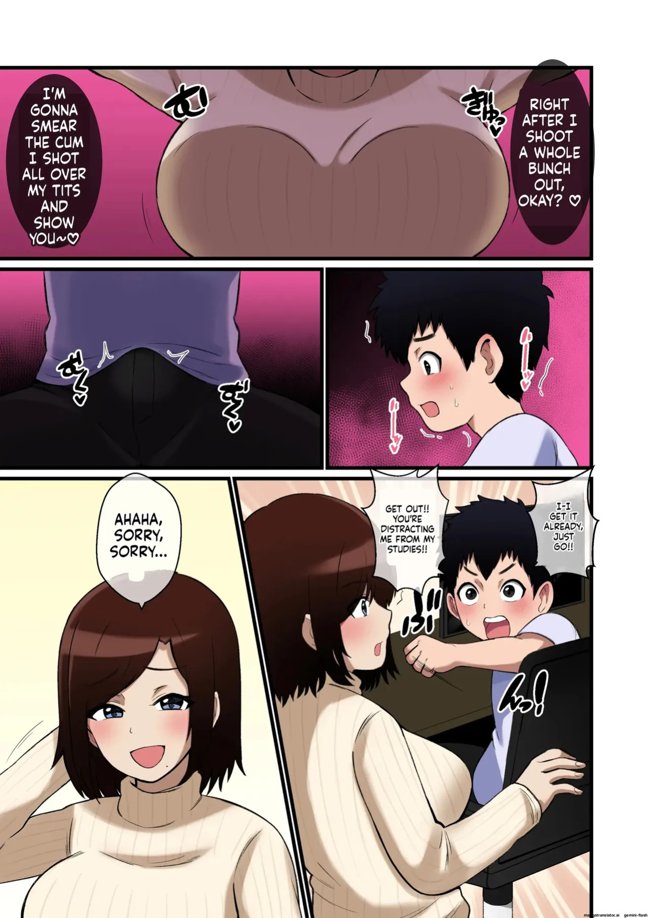 Paizuri Hokoku o Shitekuru Ane